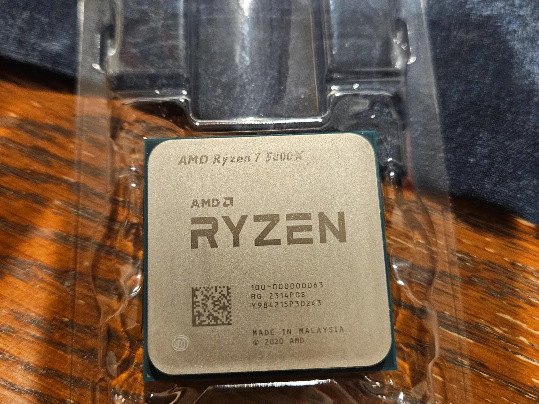 AMD Ryzen 7 5800x