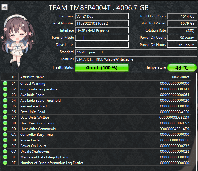 TEAMGROUP MP44 4TB PCIe Gen4 NVMe M.2 SSD | Tested Working