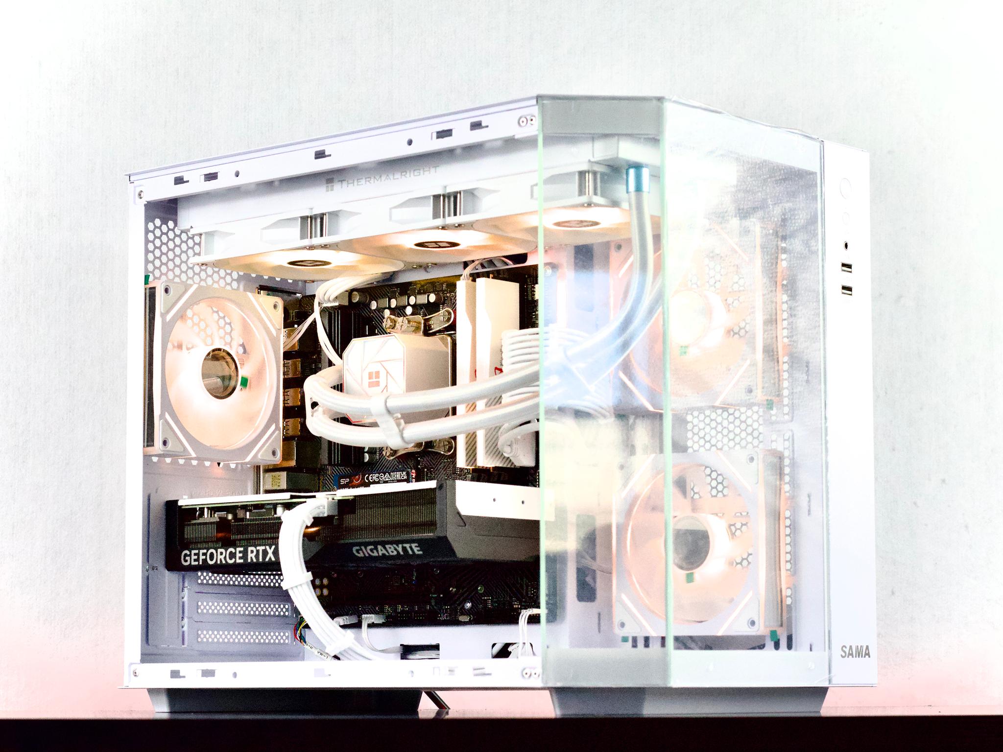 🐻‍❄️🌨️☃️ Gaming PC - RTX 4070 ❄️ Ryzen 5 7500F ❄️ 32GB DDR5 ❄️ 1TB NVMe SSD