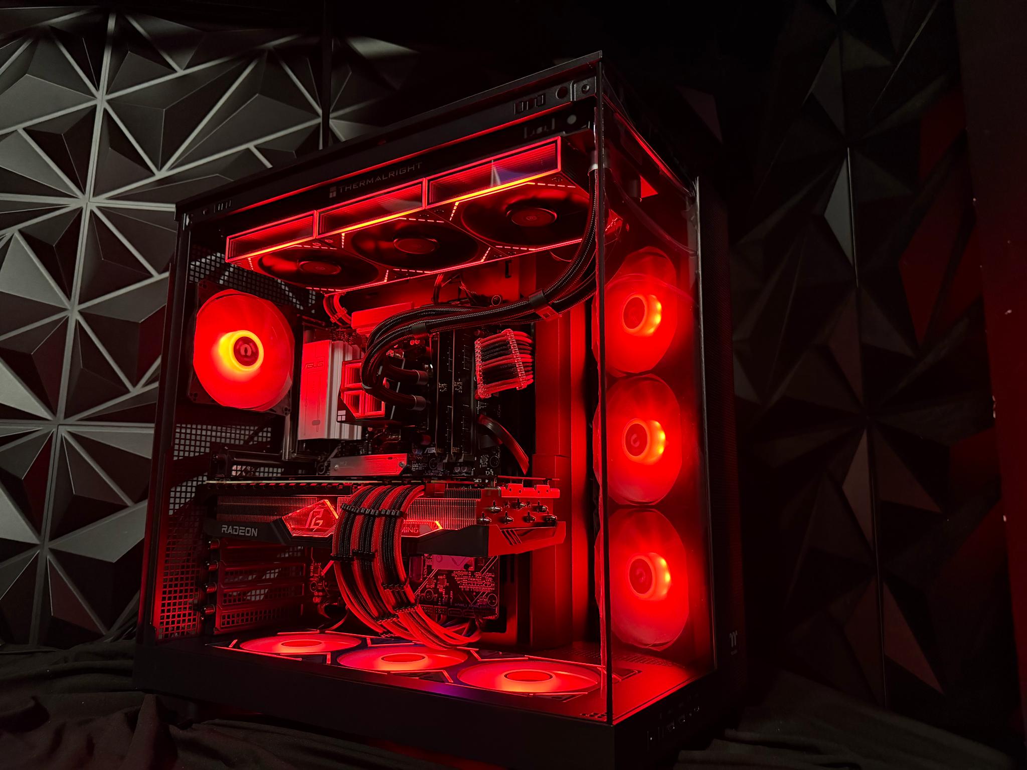 🔥🚀 RED LEADER 🚀🔥 Ryzen 9 7900X| RX 7900XTX 24 GB | 64 GB DDR5| 4 TB NVMe| 850W PSU