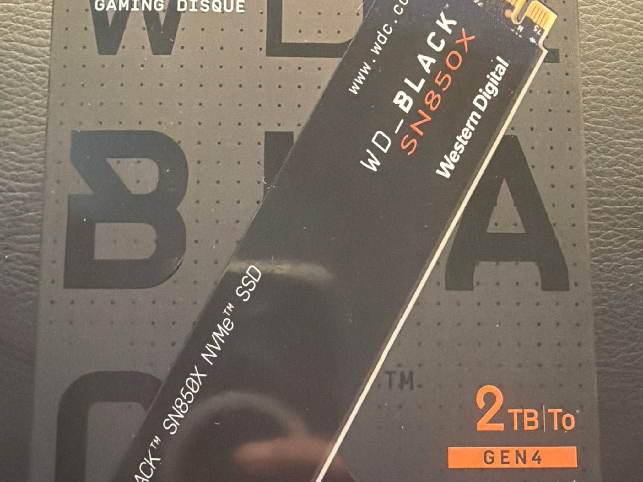 WD Black SN850X 2TB NVMe SSD – Up to 7,300 MB/s – High‑Performance Gen4 Drive