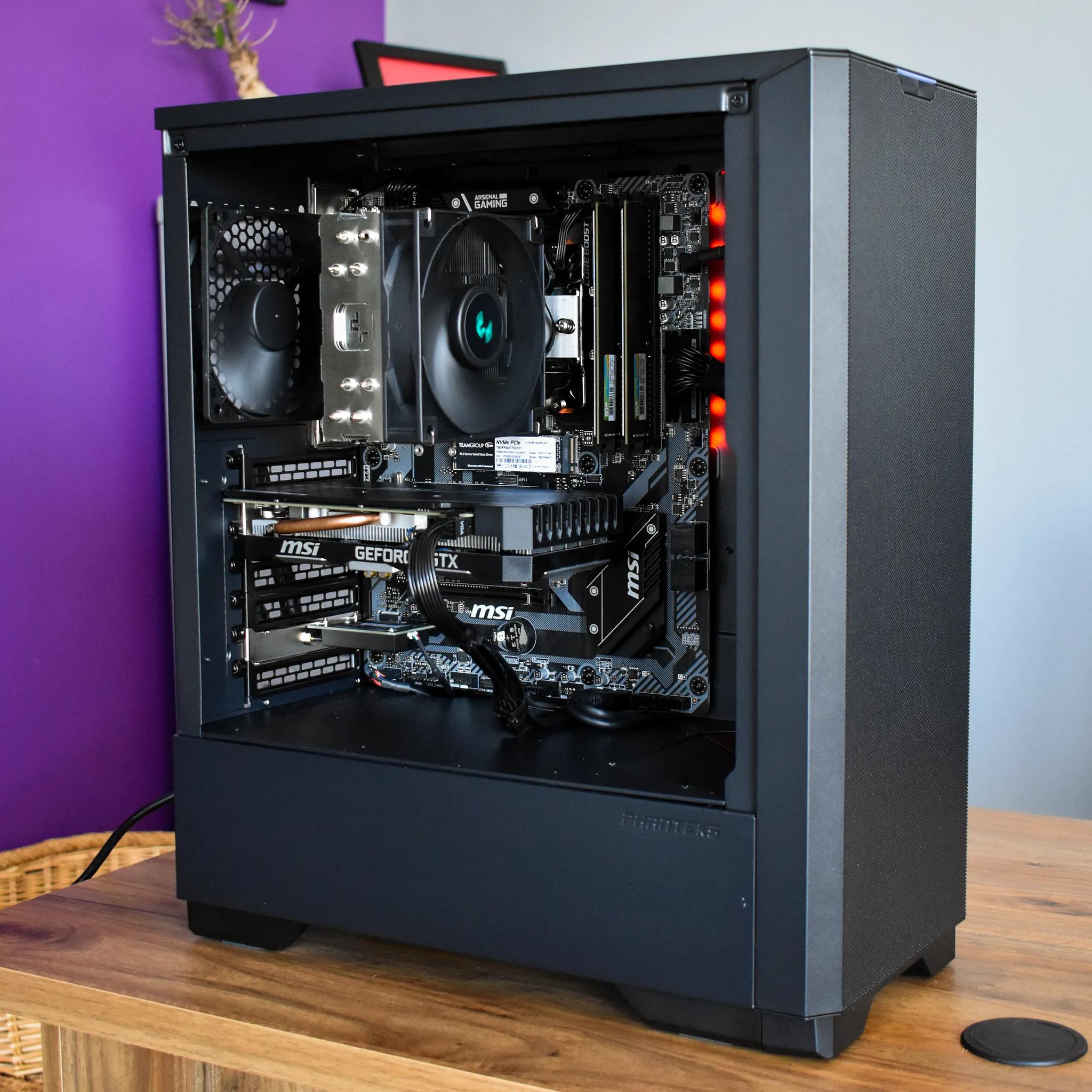 Starter Gaming PC Ryzen 5 3400G / GTX 1660