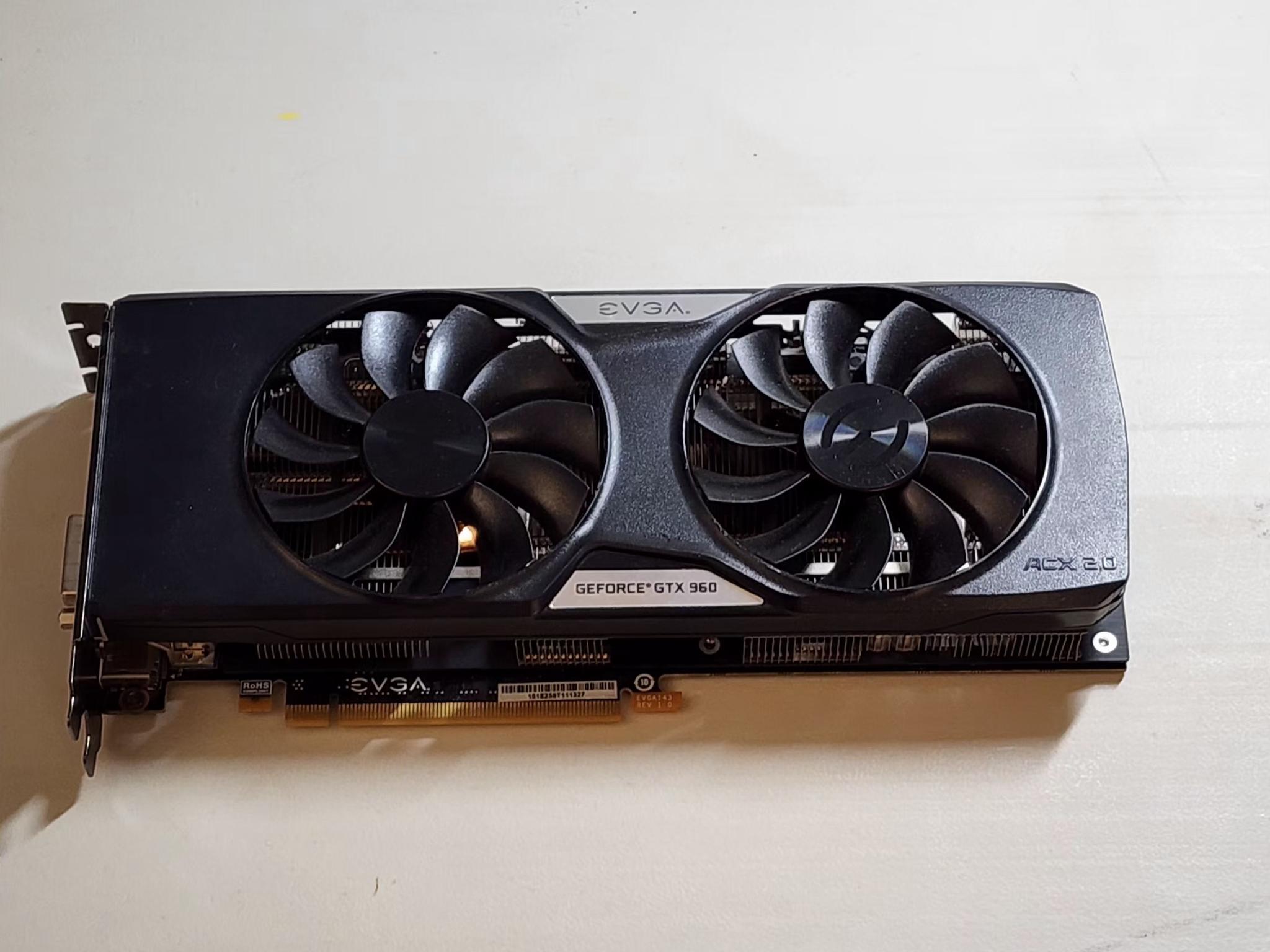 EVGA GeForce GTX 960 Graphics Card Budget Gaming GPU