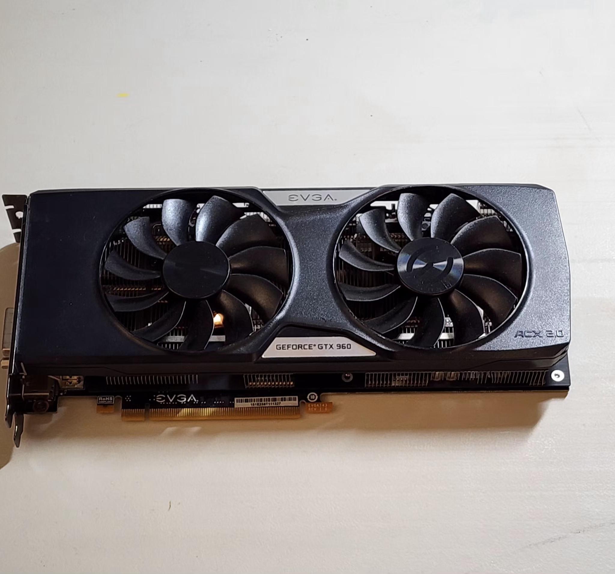 EVGA GeForce GTX 960 Graphics Card Budget Gaming GPU