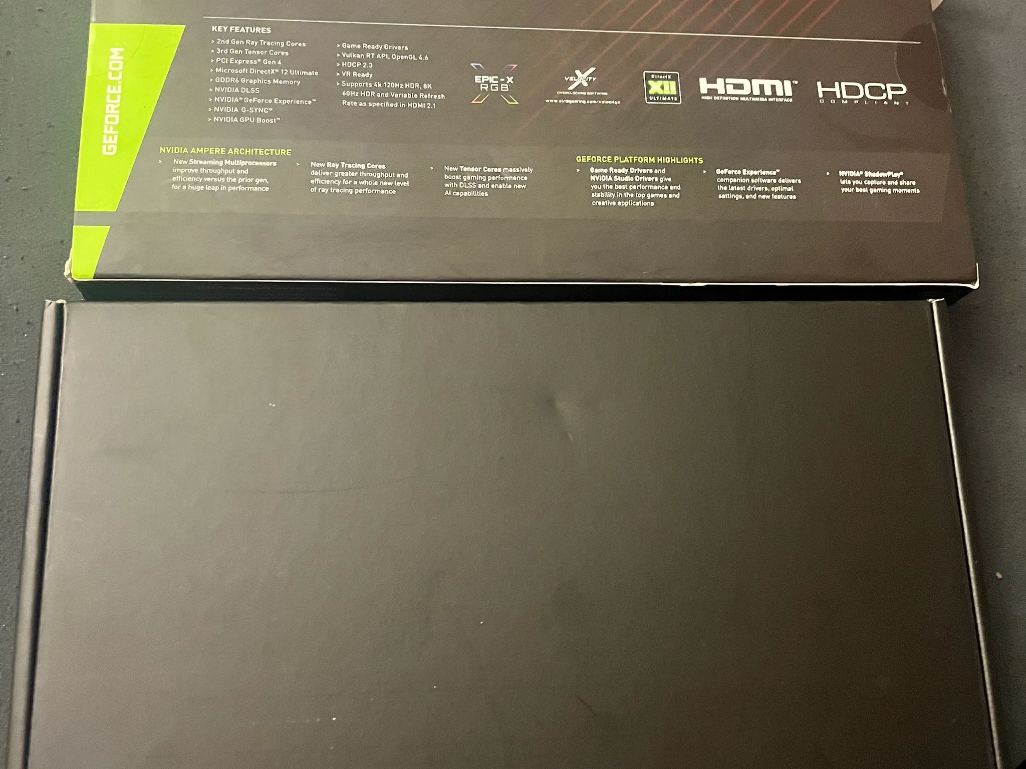 PNY NVIDIA GeForce RTX 3060 XLR8 12GB GDDR6 Graphics Card - Dual Fan | GPU & BOX