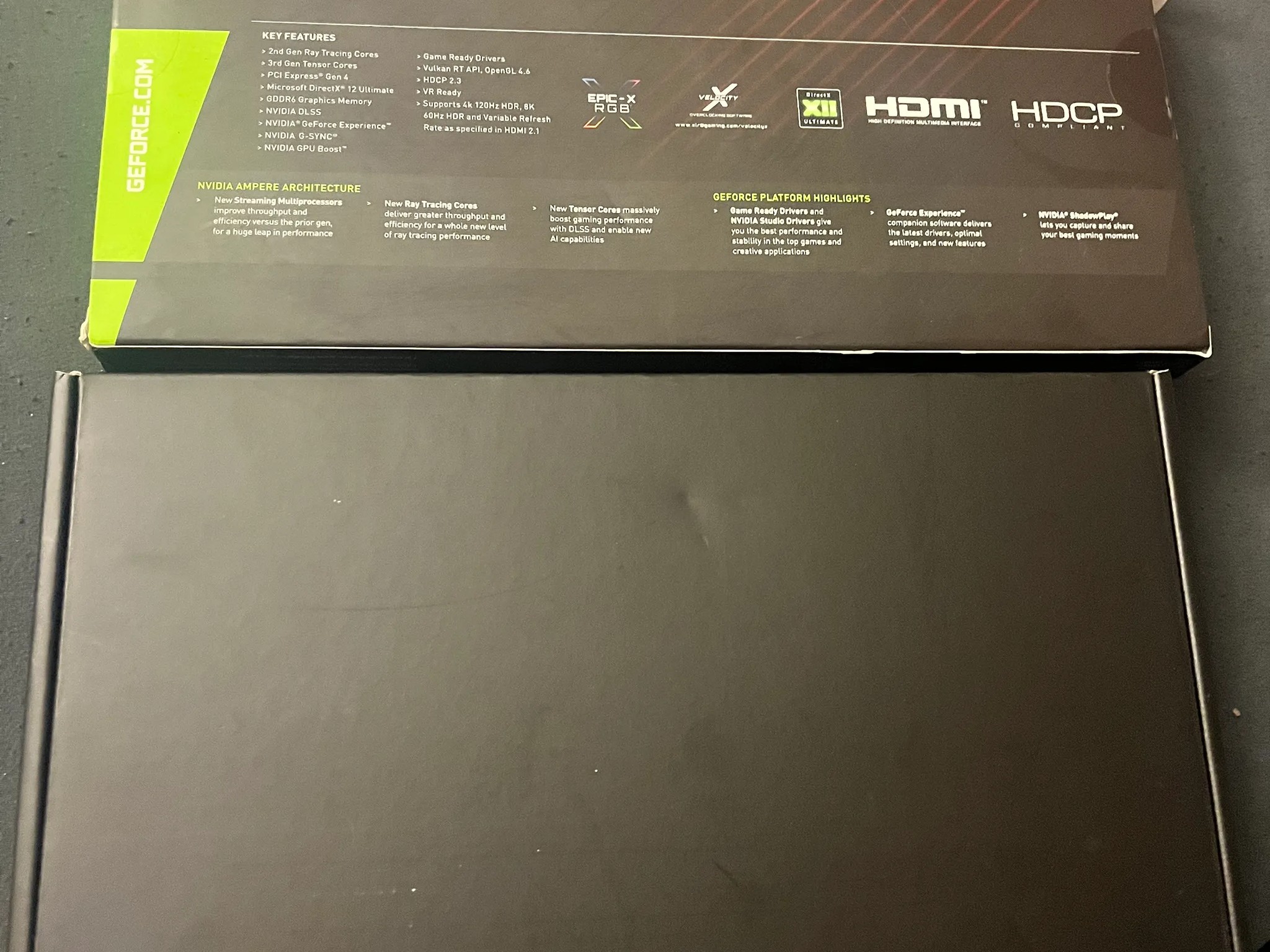 PNY NVIDIA GeForce RTX 3060 XLR8 12GB GDDR6 Graphics Card - Dual Fan | GPU & BOX