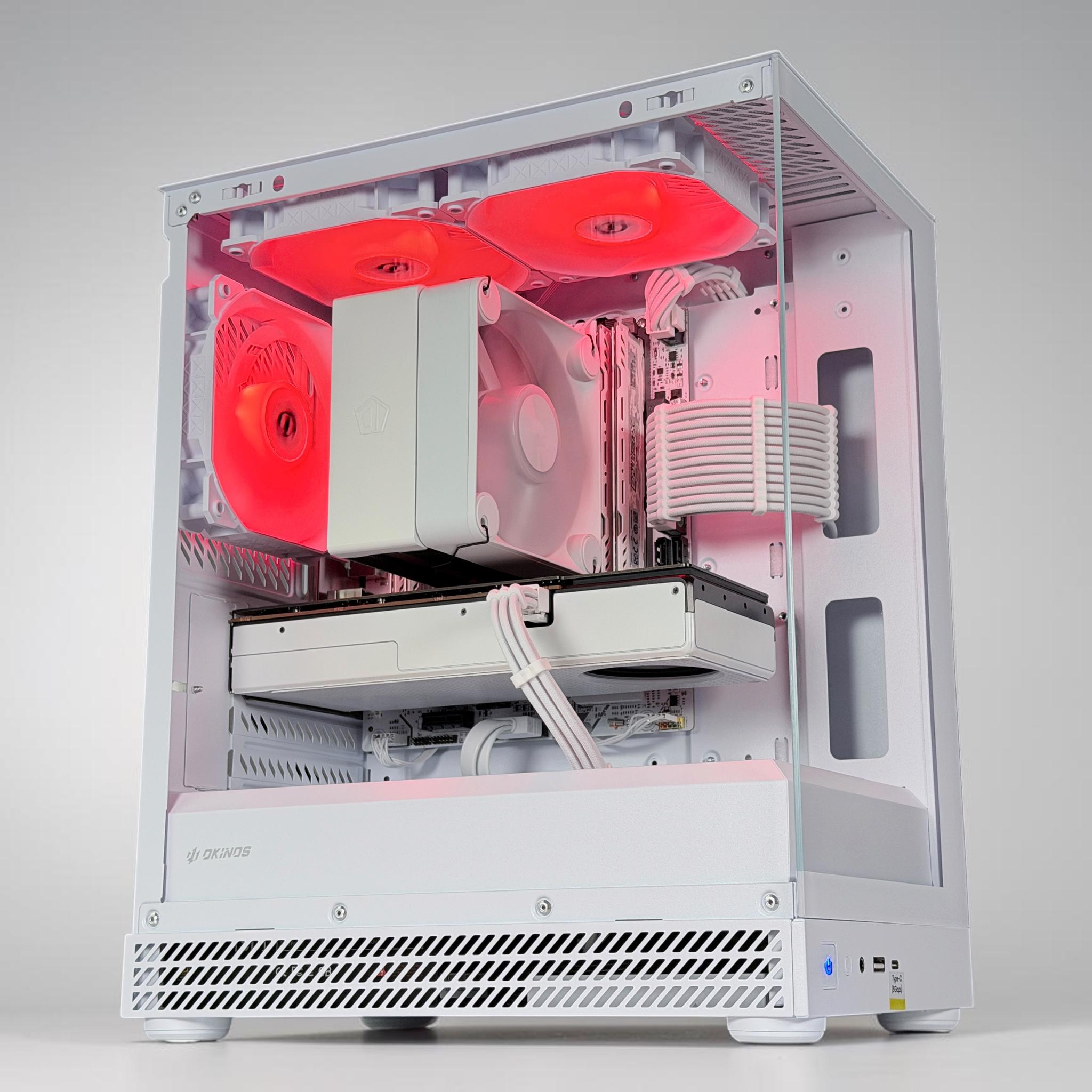 🤍🐻‍❄️Starter Gaming PC⚪AMD RX 480 8GB⚪ Intel Xeon 2670 V3 12cores( EQ=i7 5820K)⚪ 16GB DDR4⚪628GB