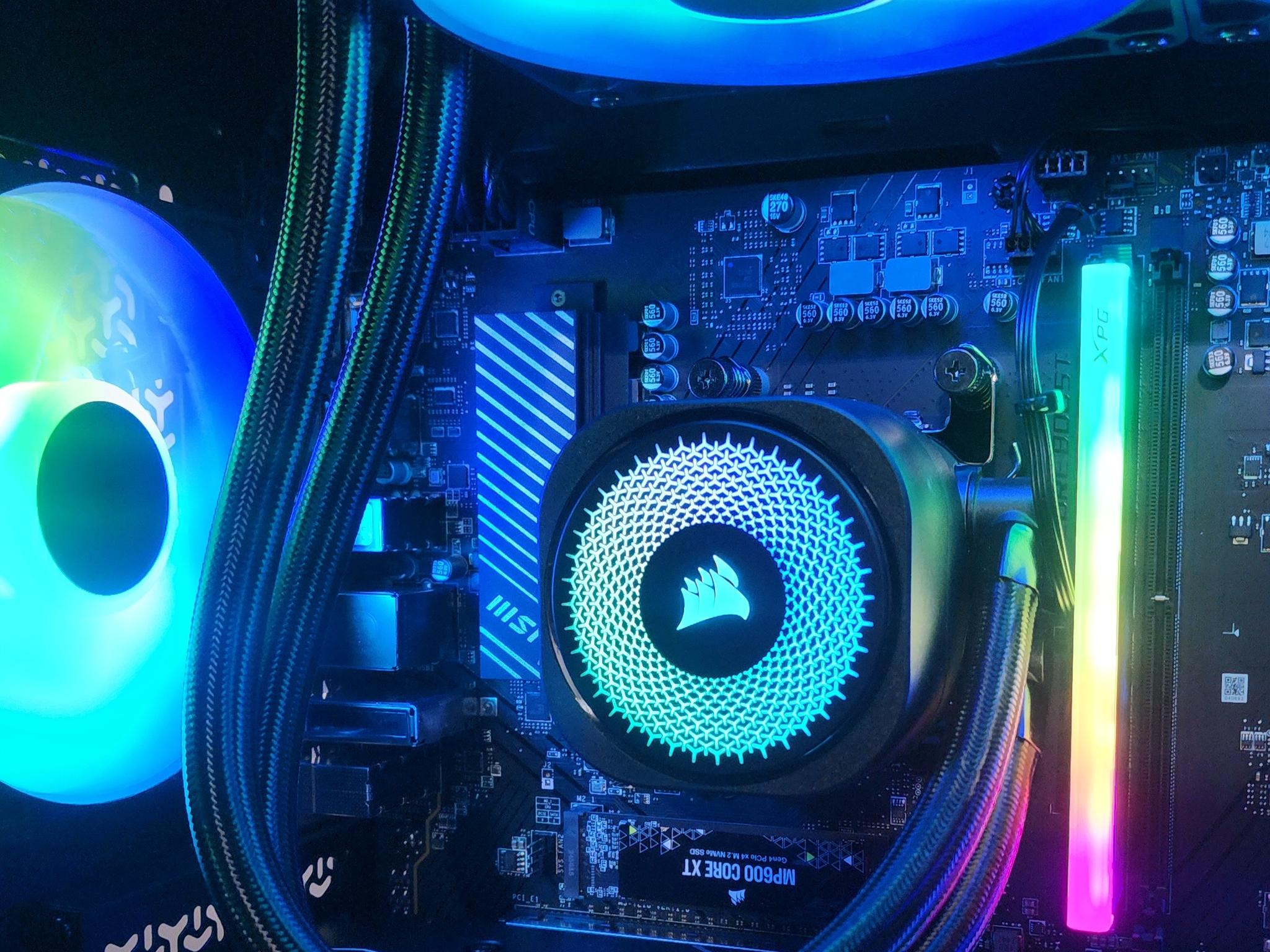 Gaming PC Ryzen 5 9600X 16GB RAM 1TB SSD RTX 5060  8GB Windows 11 Computer