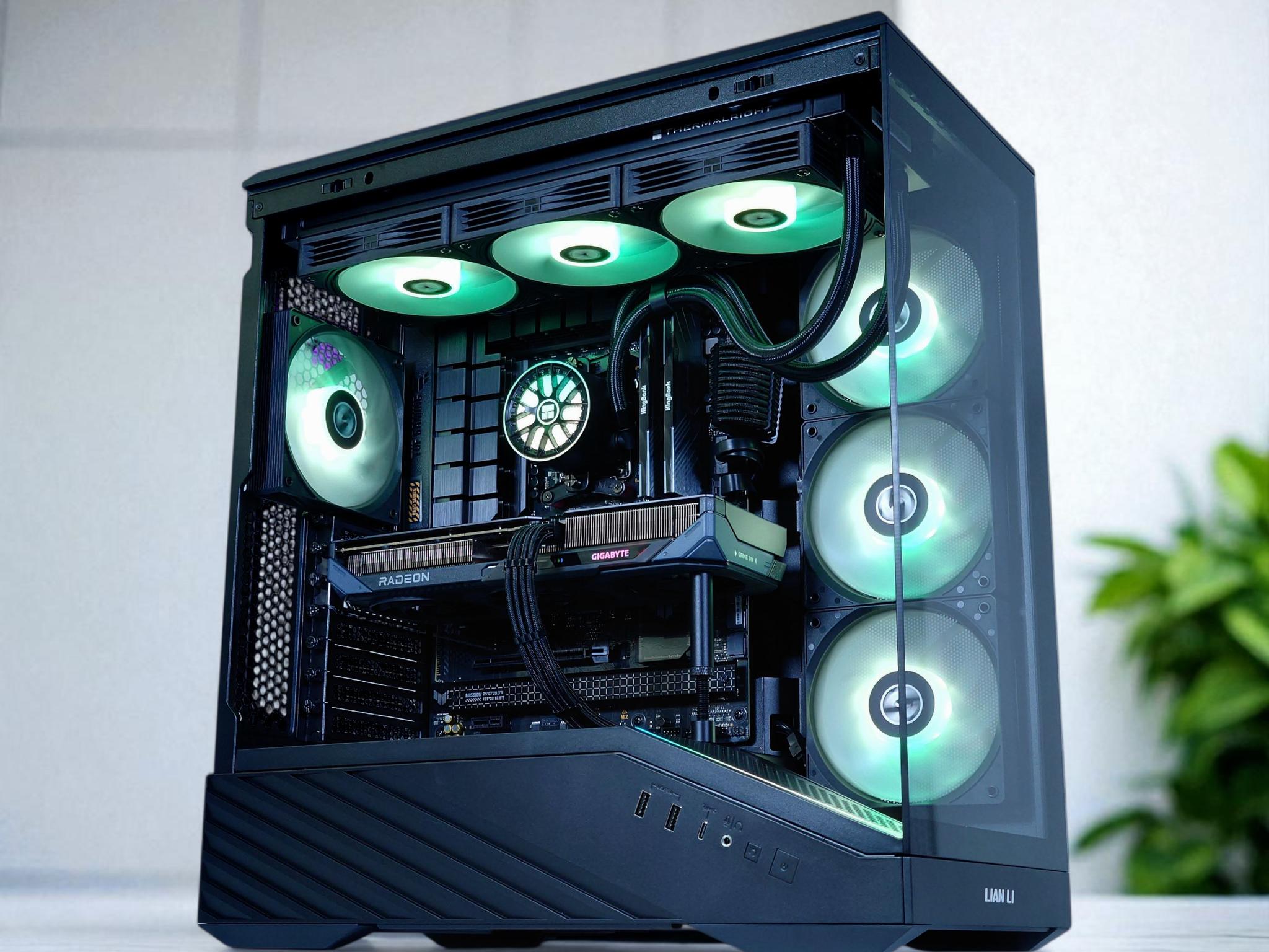 🖤❤️Liquid Cooled Gaming PC🚀AMD RX 7900 GRE 16GB🚀AMD Ryzen 7 7700🚀32GB DDR5🚀1TB SSD