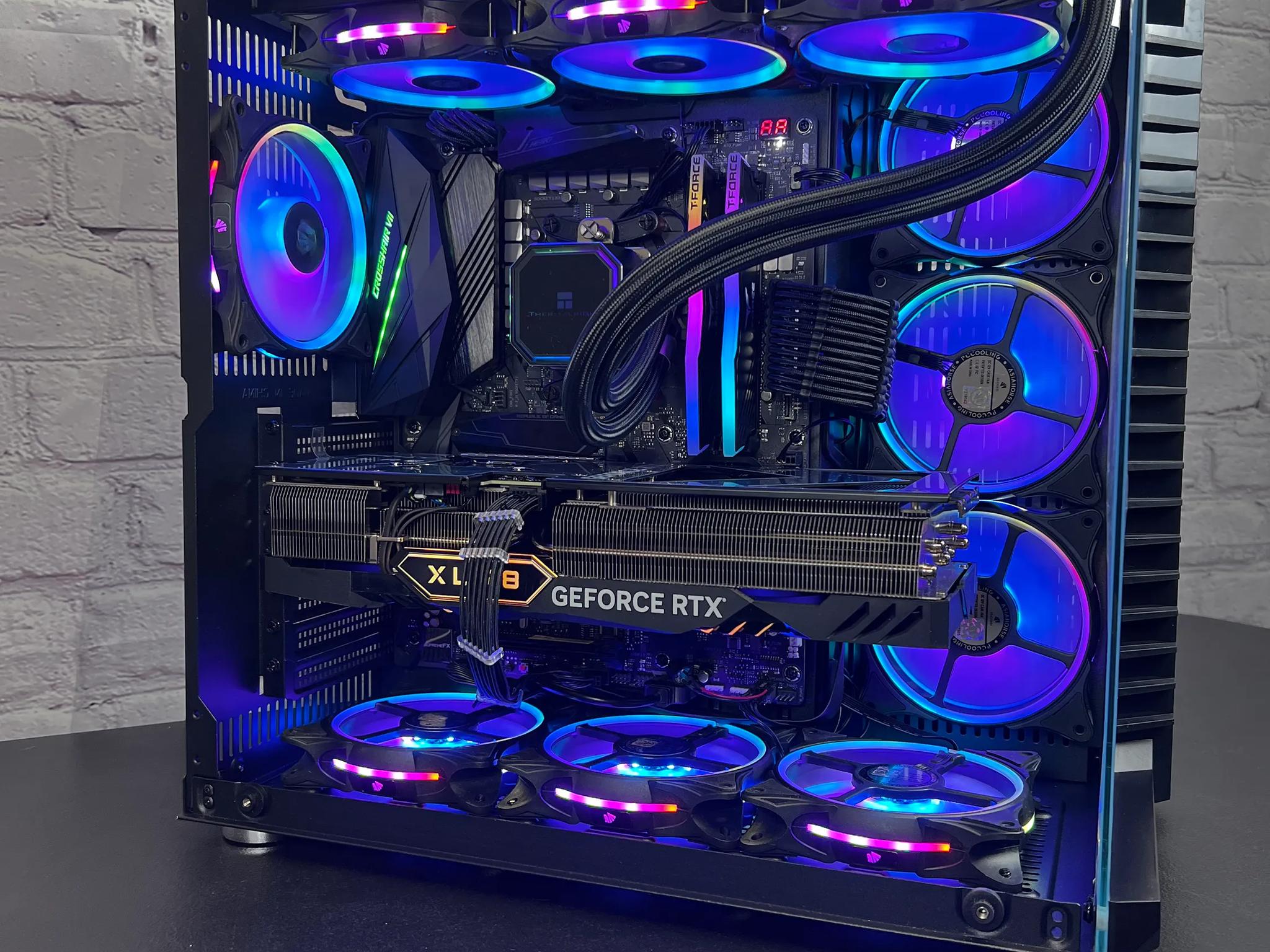 Ryzen 7 5800X3D RTX 4070 TI 32GB Ram 2TB WiFi Win 11 Gaming PC