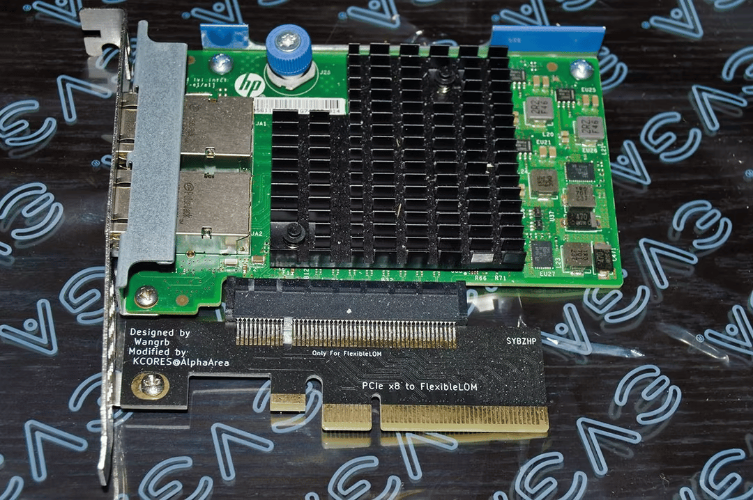 HP 10GB Ethernet with two ports