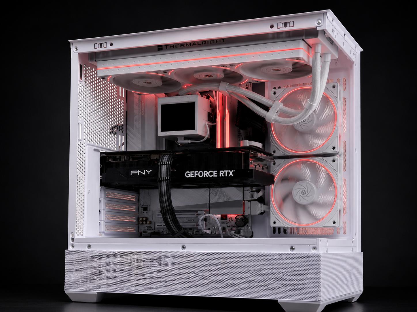 ARCTIC TITAN Ryzen 7 9800X3D • RTX 5070 Ti • 96GB DDR5 • 5TB Storage/1000 w platinum PSU