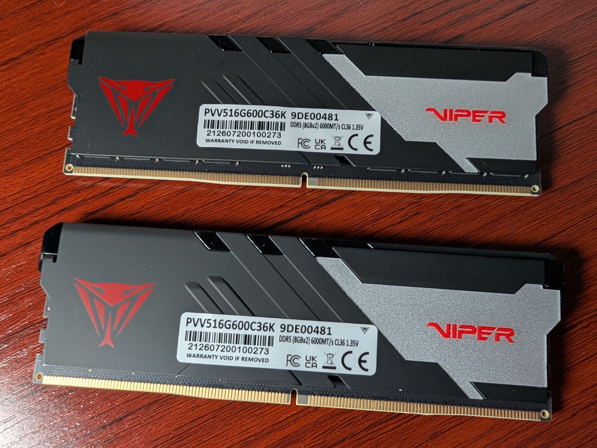 Patriot Viper Venom 16GB (2x8GB) DDR5 6000 CL36 RAM