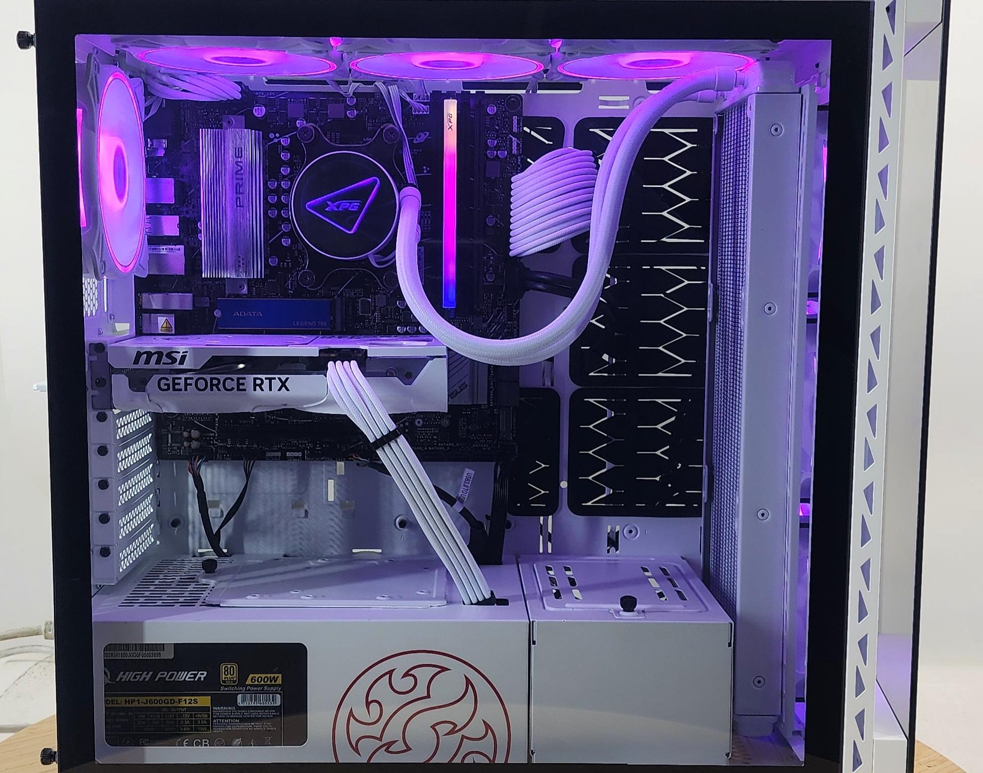Gaming PC Ryzen 5 9600X 16GB RAM 1TB SSD RTX 5060  8GB Windows 11 Computer