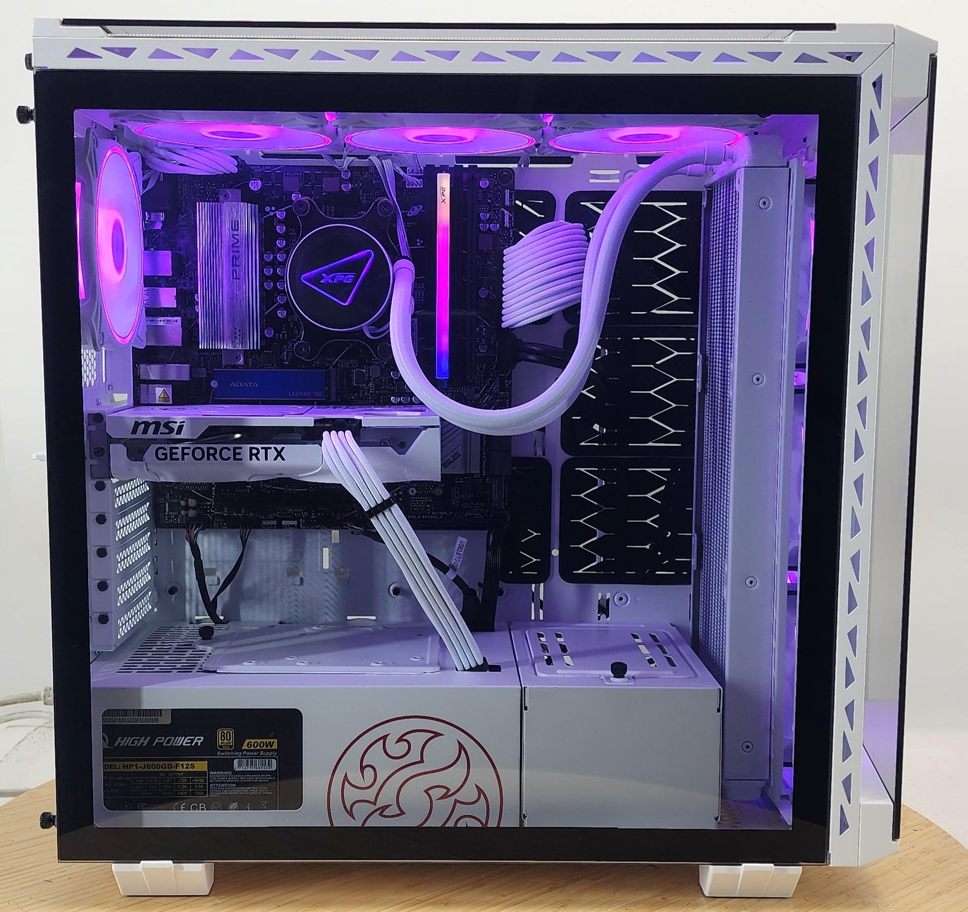Gaming PC Ryzen 5 9600X 16GB RAM 1TB SSD RTX 5060  8GB Windows 11 Computer