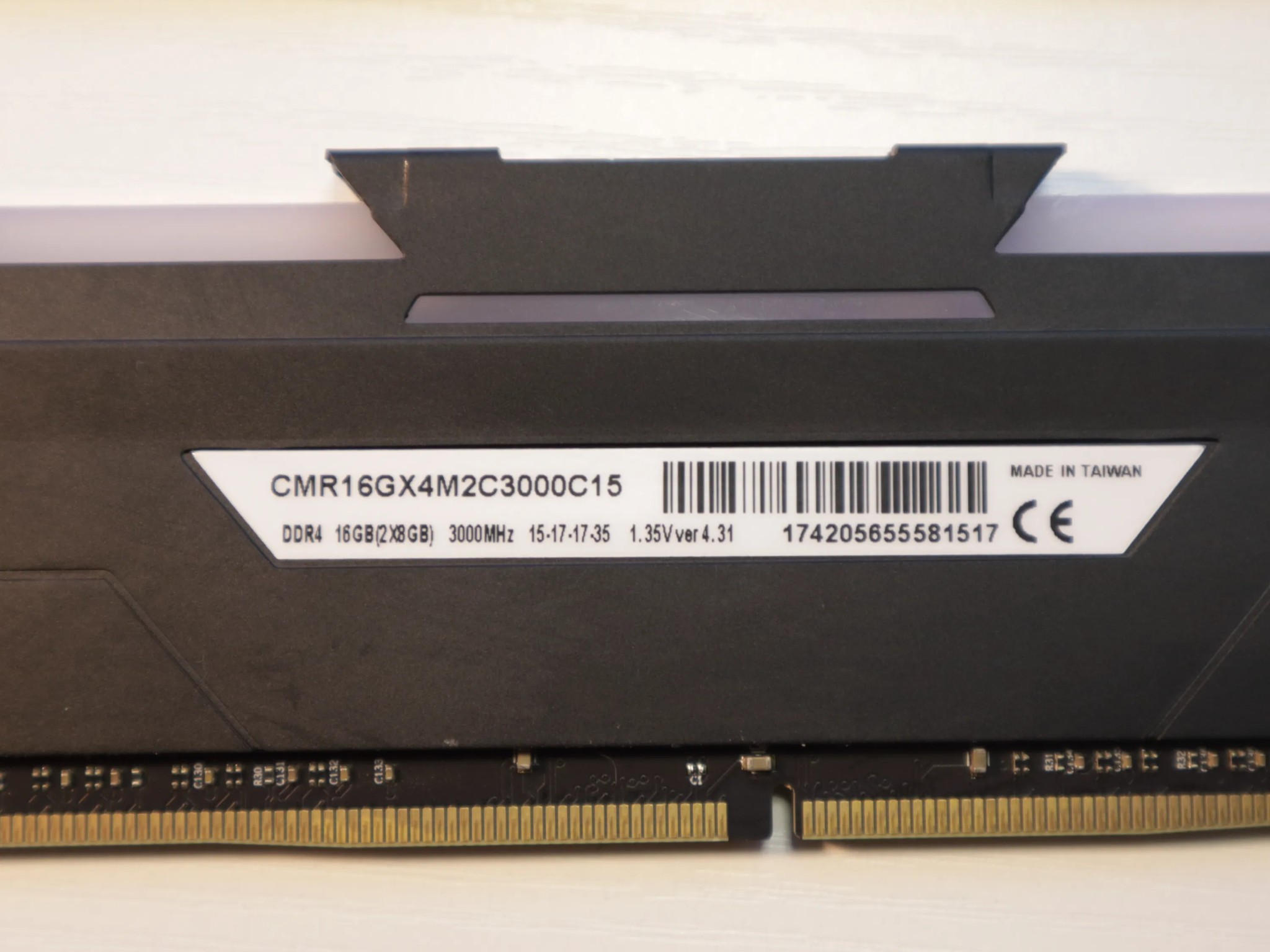 16GB Corsair Vengeance RGB 2x8GB DDR4 RAM