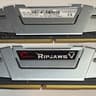 G.SKILL Ripjaws V 16GB (2x8GB) DDR4-3600 CL19 Memory Kit | Silver | Tested Working  Condition