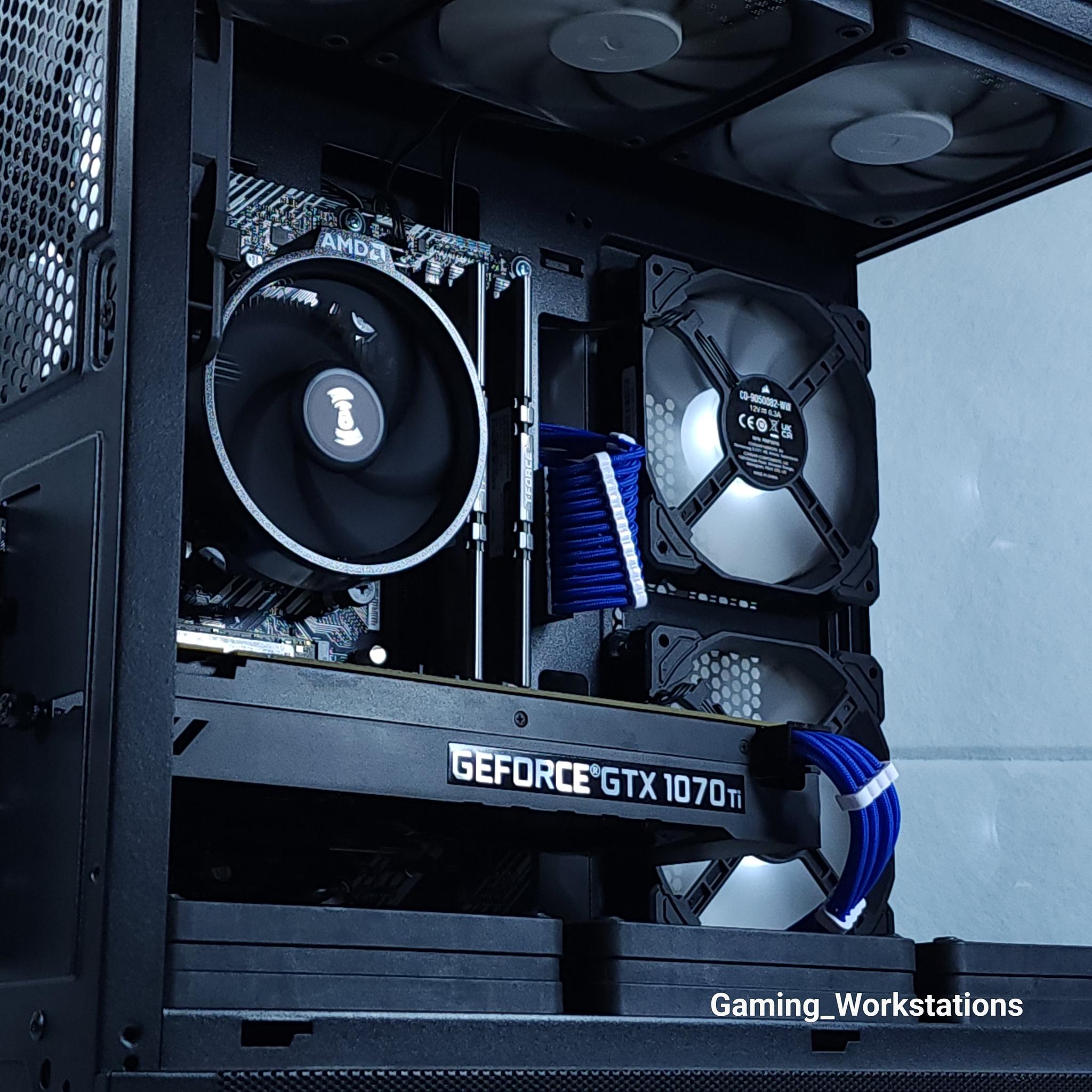 💙GTX 1070 Ti ● Ryzen 3 4100 ● 1080p Gaming Computer