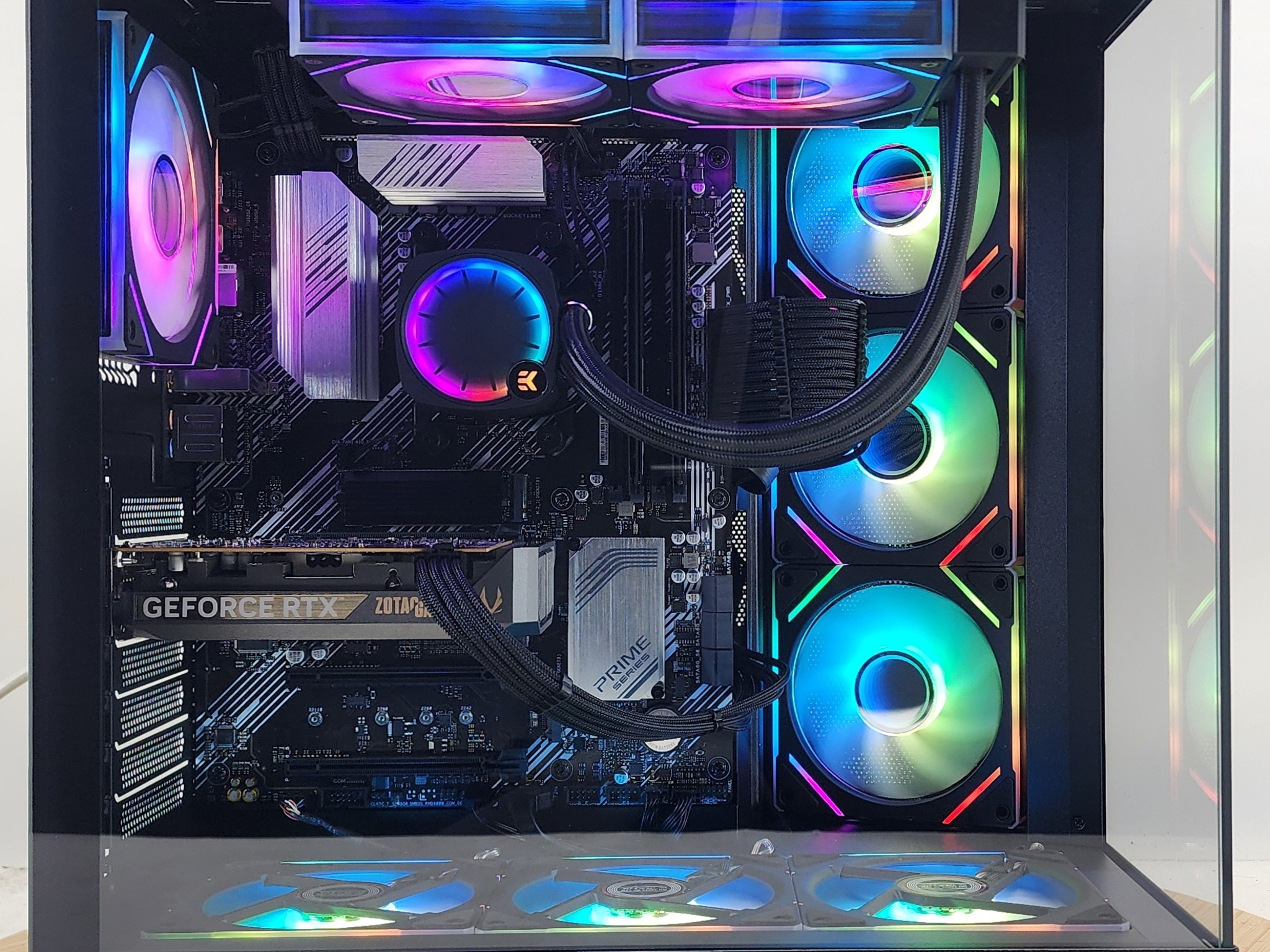 Gaming PC Ryzen 7 5700X 16GB RAM 1TB SSD RTX 5060  8GB Windows 11 Computer