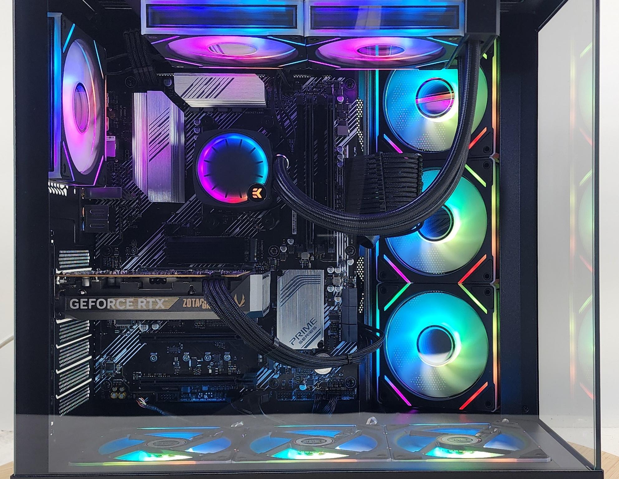 Gaming PC Ryzen 7 5700X 16GB RAM 1TB SSD RTX 5060  8GB Windows 11 Computer