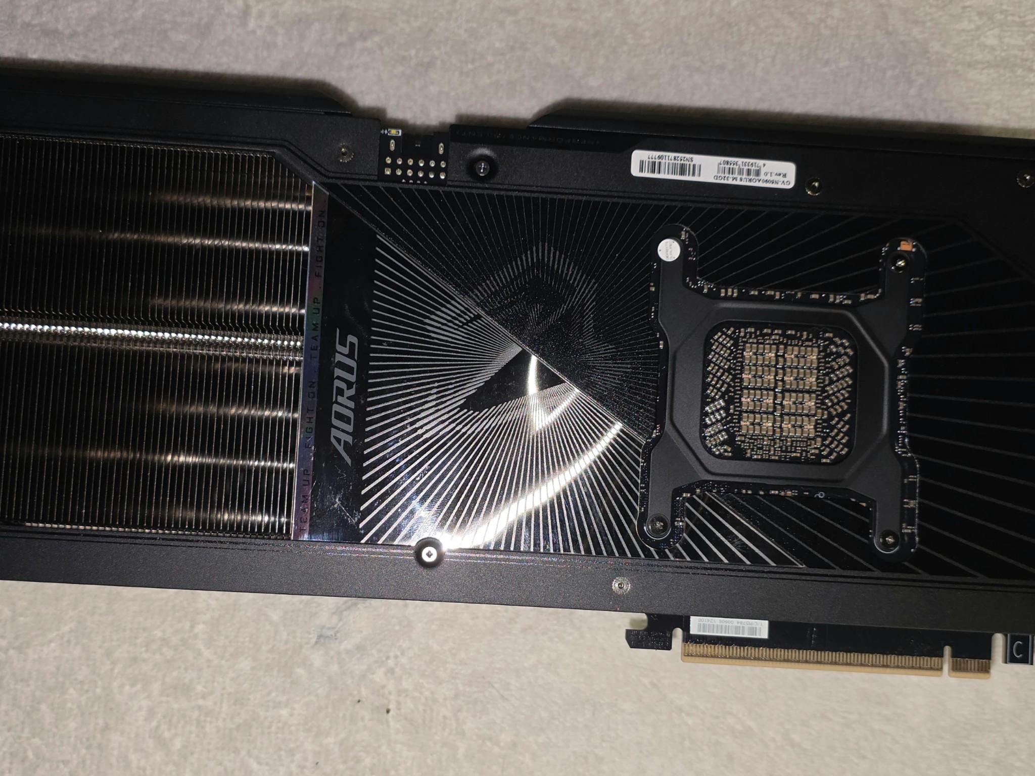 GIGABYTE AORUS GeForce RTX 5090 MASTER 32G Lightly used