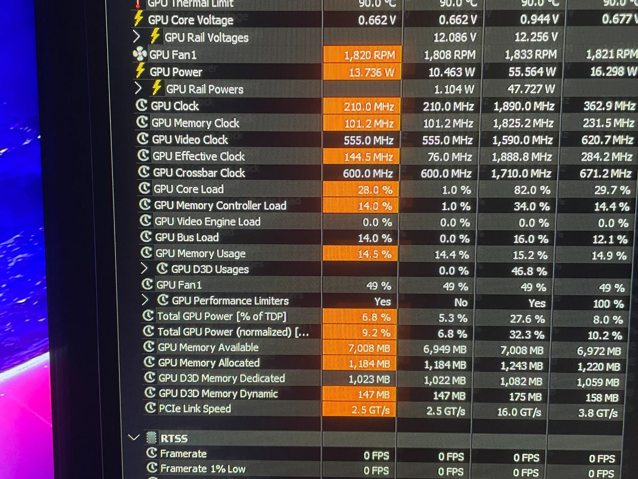 GeForce RTX 3060ti ACER Predator Prebuilt Model