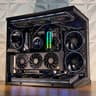 ⚡🌑Ryzen 7 9800X3D + RTX 4080 SUPER | 32GB DDR5 | 1TB Gen4 NVMe | Windows 11 Pro ⚡🌑"OBSIDIAN NOVA"