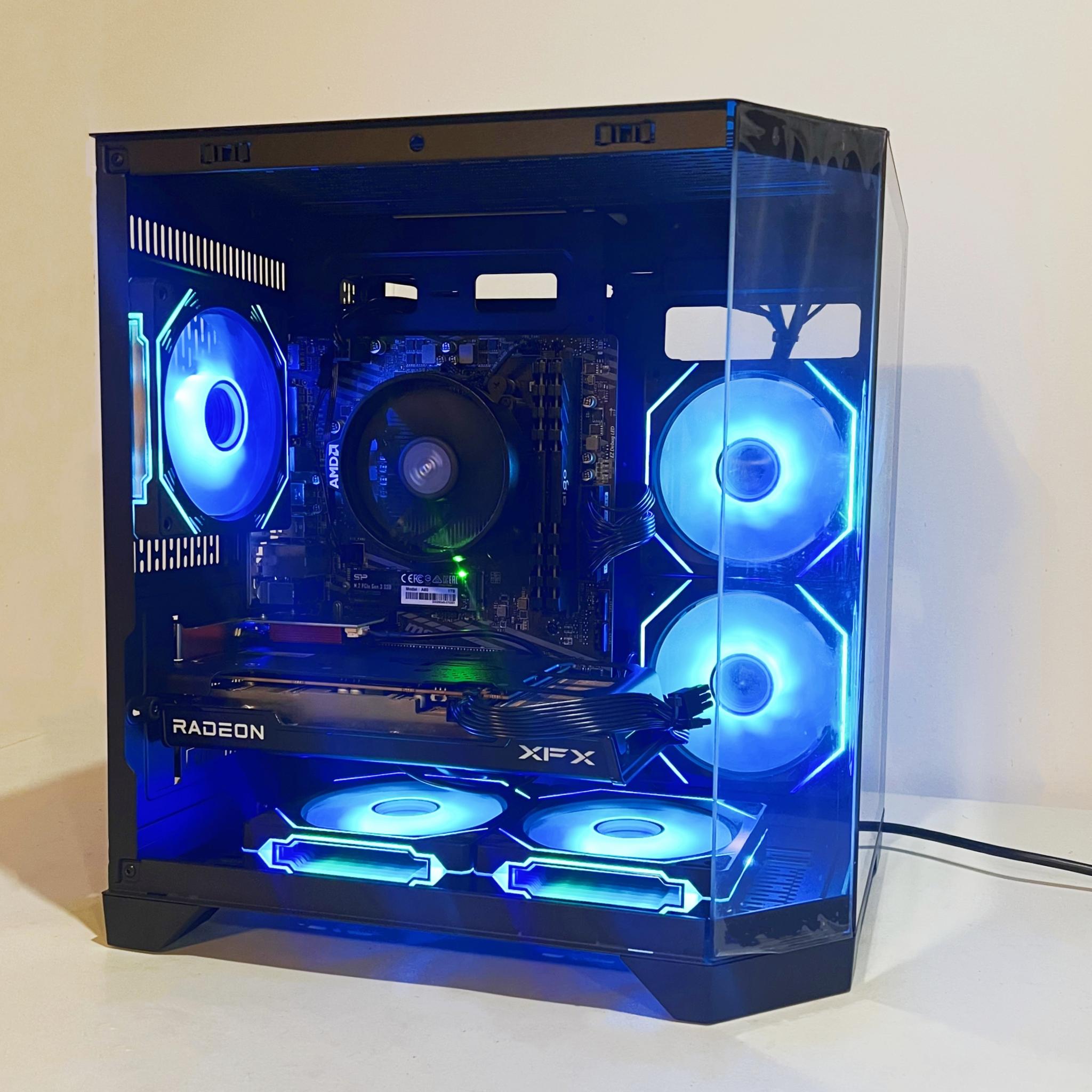 🔥SALE🔥 R5-5600|RX 6600|1TB M.2|16GB RAM-DeepHuo Brand NEW Pre-Built PC