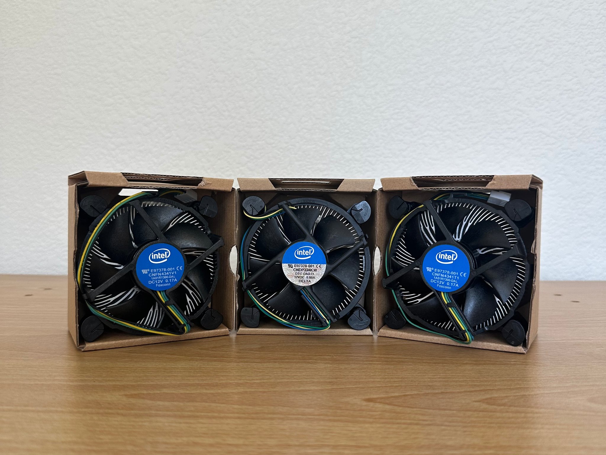 Intel Core Series Stock Coolers