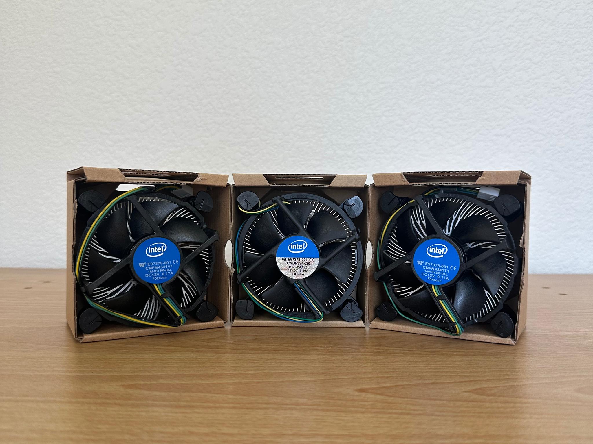 Intel Core Series Stock Coolers