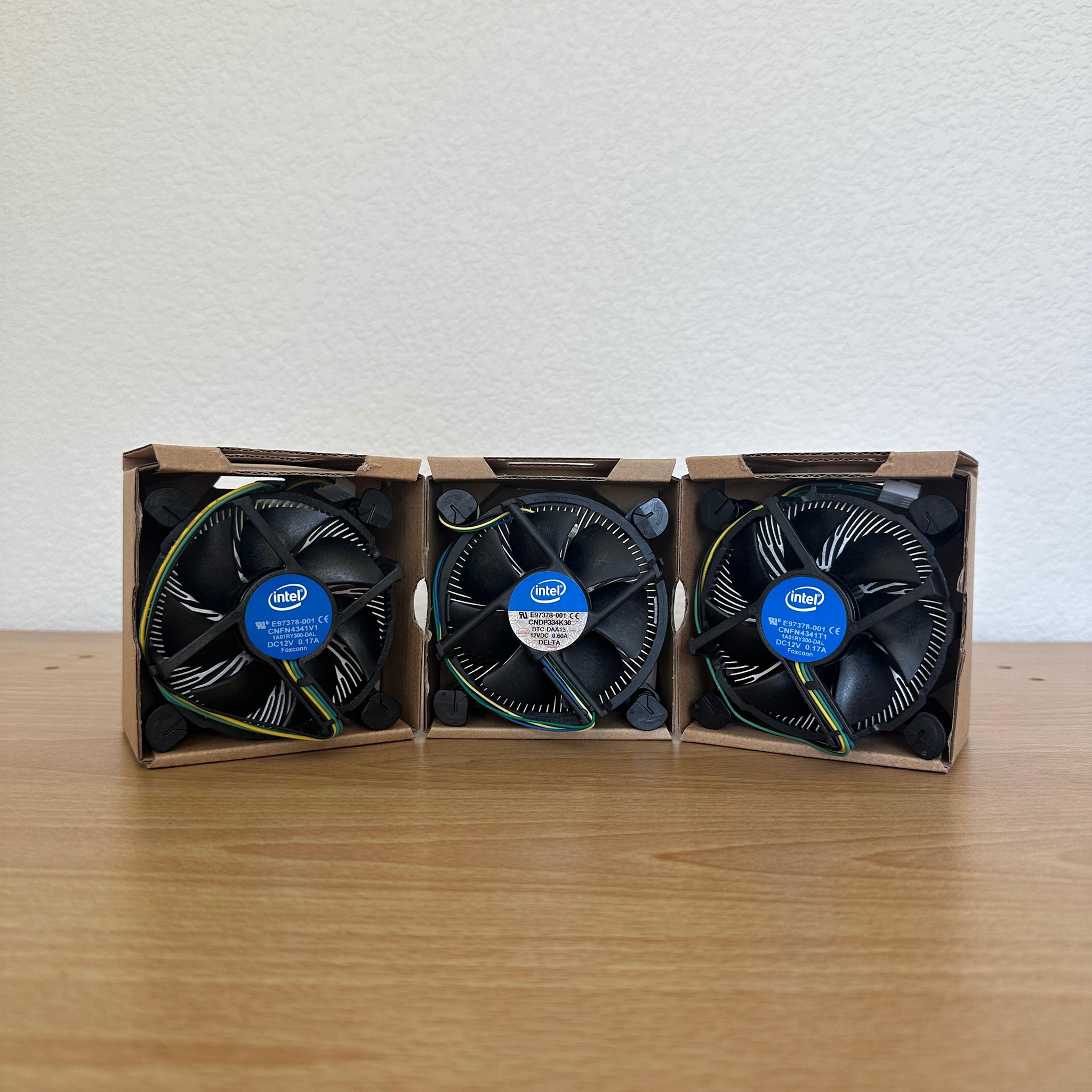 Intel Core Series Stock Coolers