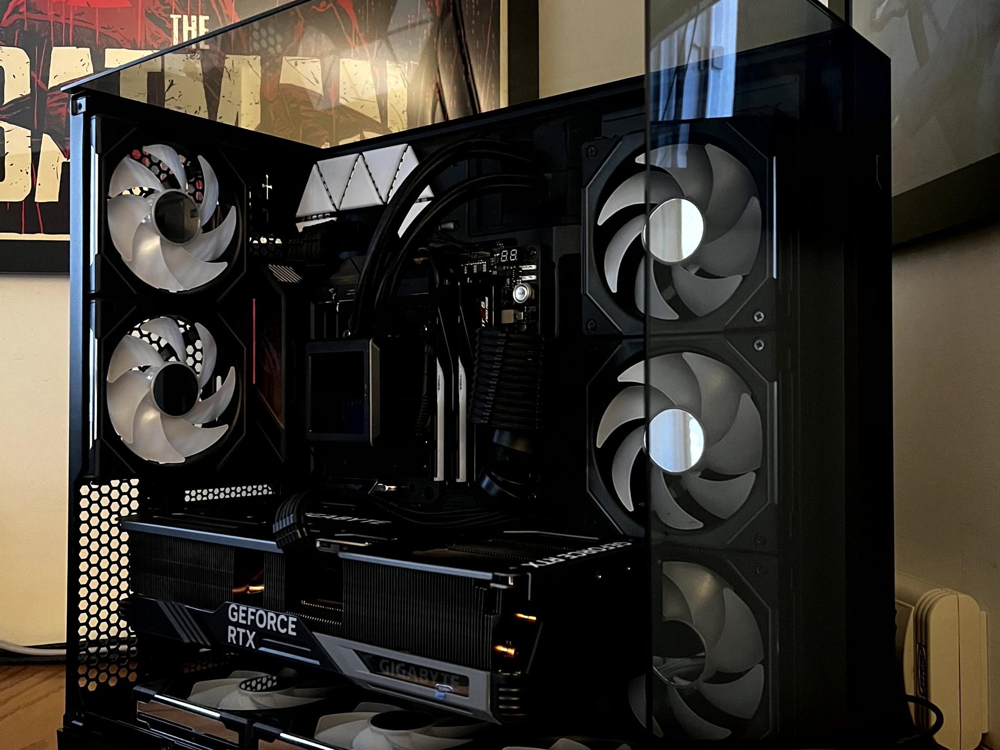 "Golden Tesseract"  - RTX 4080 SUPER OC | Ryzen 7 7800X3D | 32GB @6000 | 4 TB | 1000W Platinum