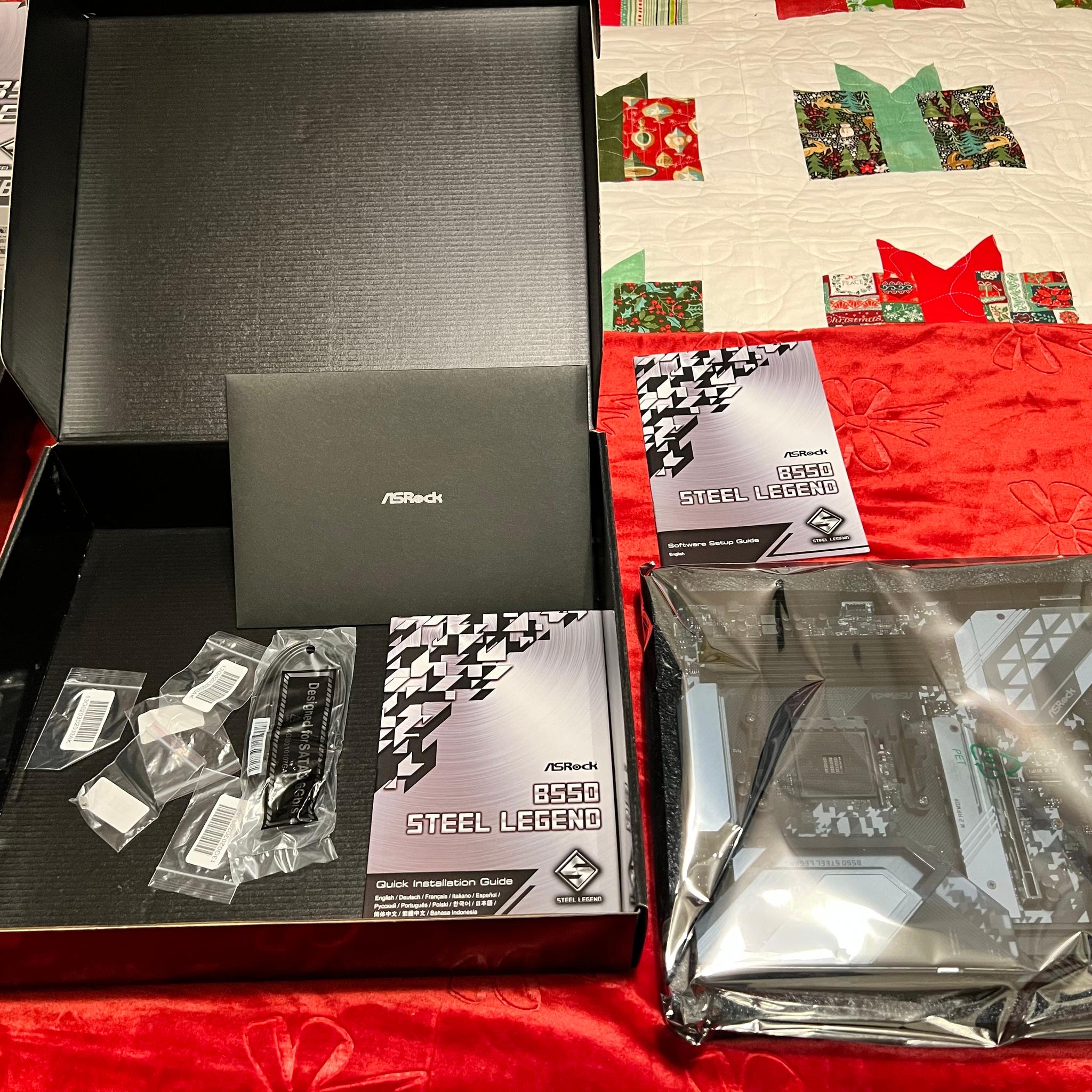 Open Box ASRock Steel Legend B550
