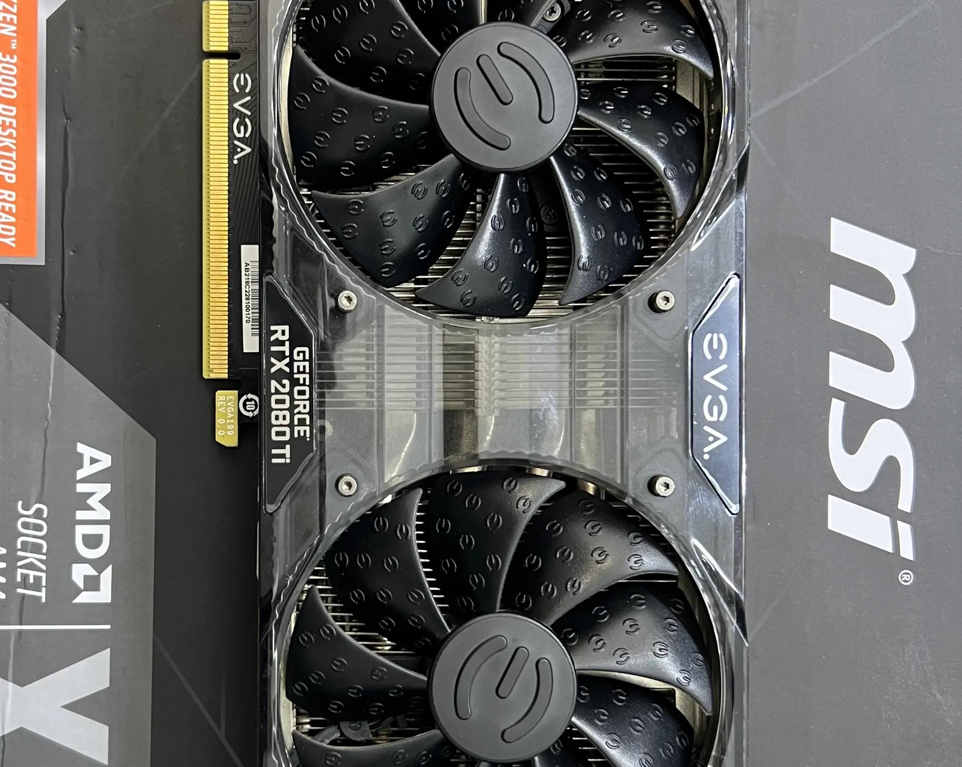 EVGA GeForce RTX 2080 Ti XC Ultra Gaming, 11GB GDDR6, iCX2 Cooling, RGB, PCIe 3