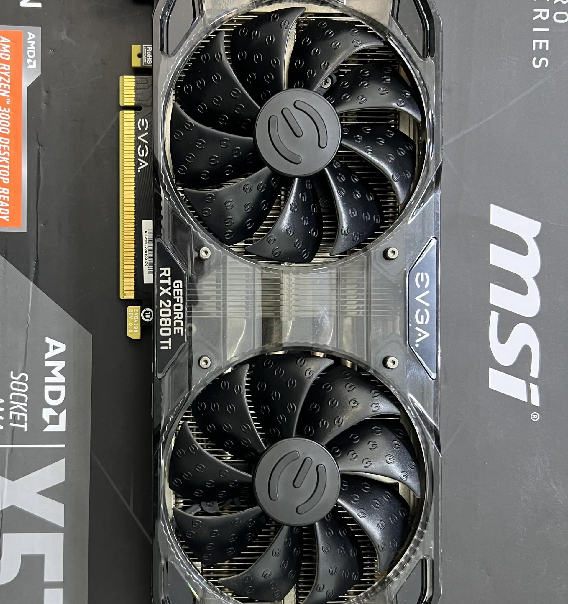 EVGA GeForce RTX 2080 Ti XC Ultra Gaming, 11GB GDDR6, iCX2 Cooling, RGB, PCIe 3