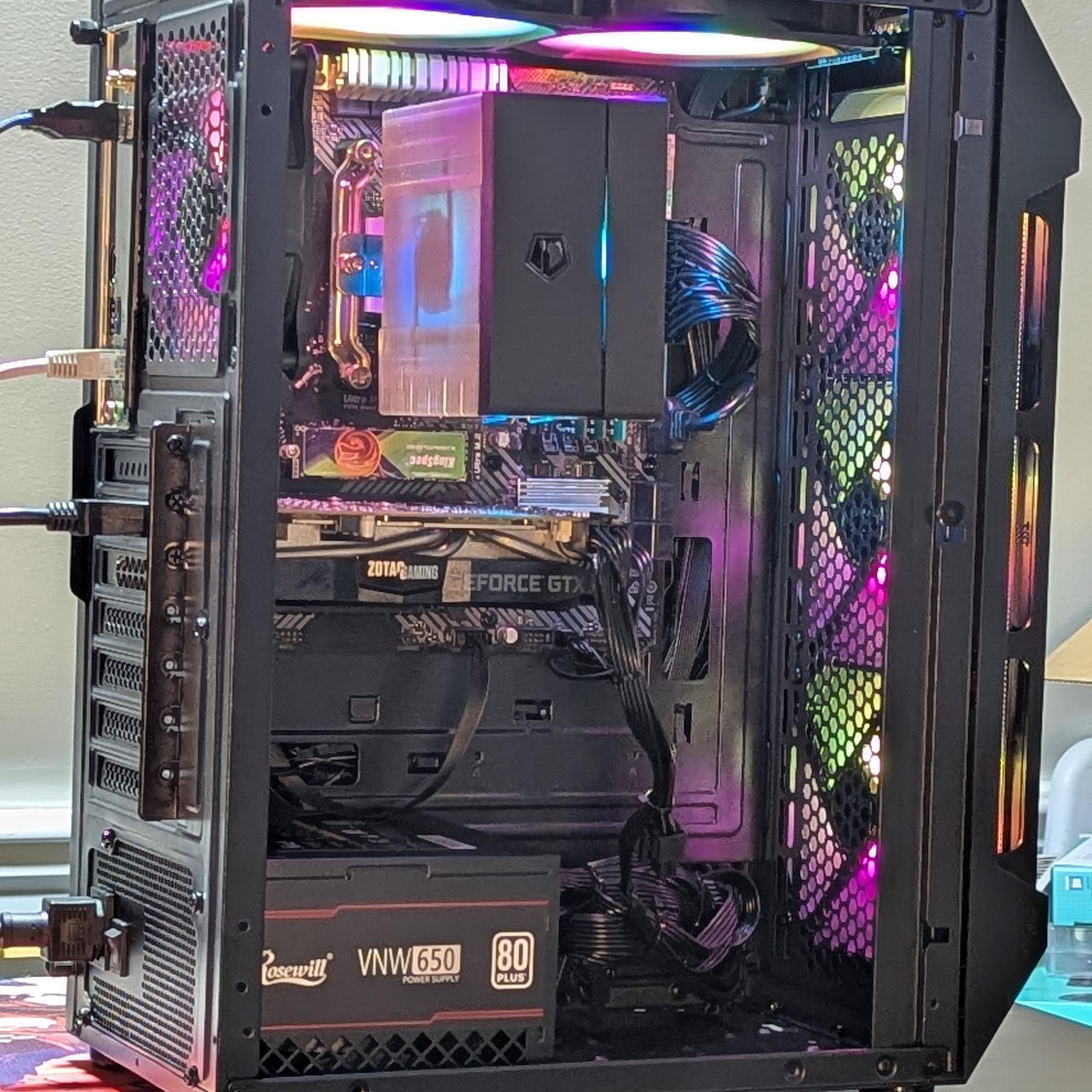 Gaming PC| AMD Ryzen 5 2600X|Nvidia GeForce GTX 1660 Super|1 TB SSD|32 GB DDR4| Windows 11 Home