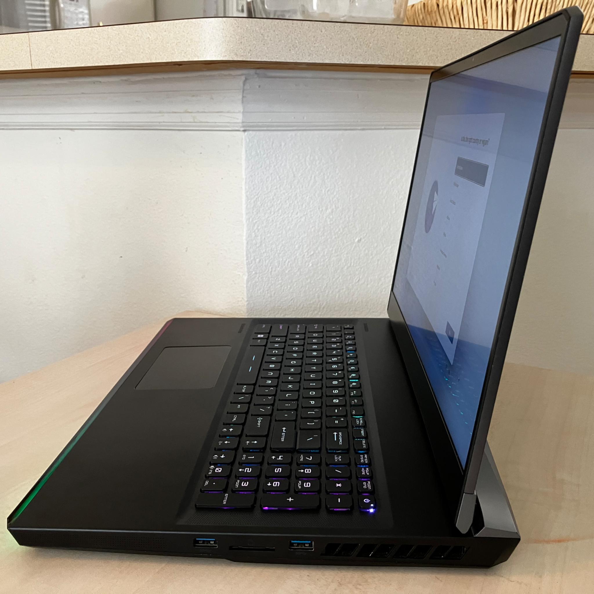 MSI Raider GE76 17.3" Gaming Laptop – RTX 3080, i7, 16GB RAM, 500GB SSD + 1TB HDD, 144Hz