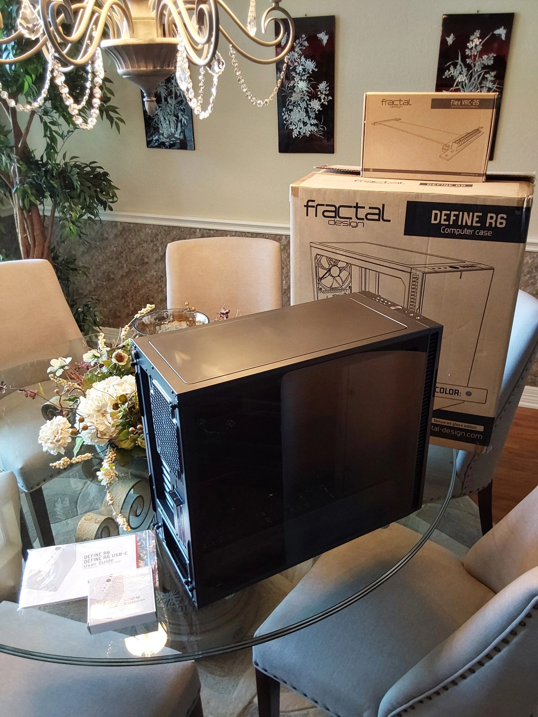 Fractal Design Define R6 - Mid Tower Computer Case - Gunmetal Grey ...