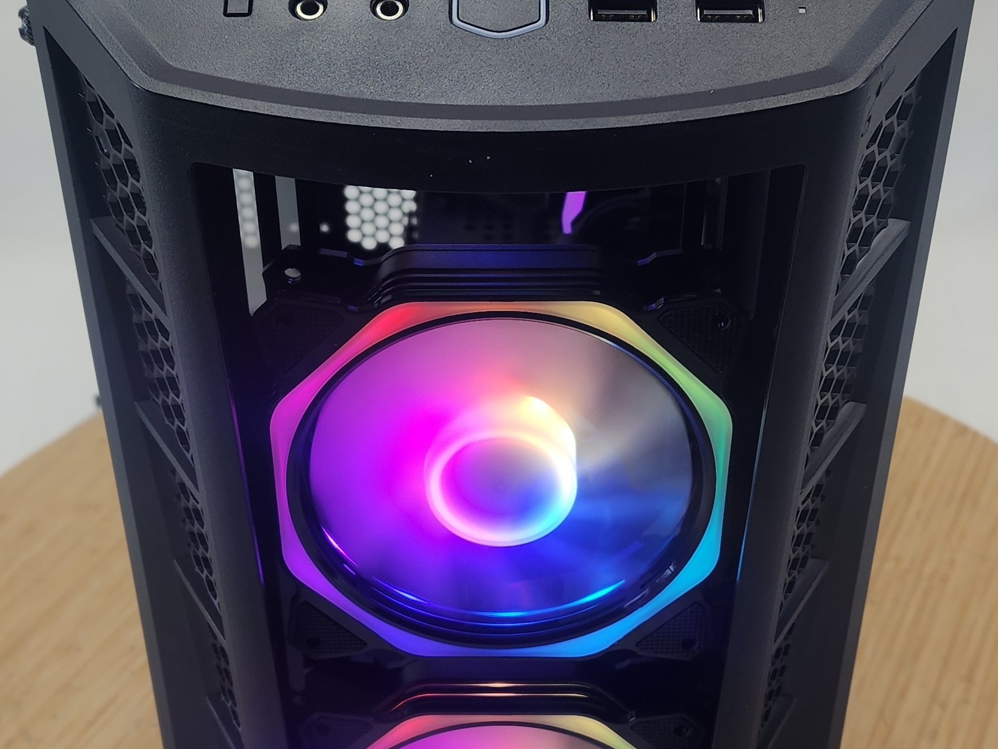 Gaming PC Ryzen 5 2600 16GB RAM 256GB SSD+1TB HDD RX 570 8GB Windows 11 Computer
