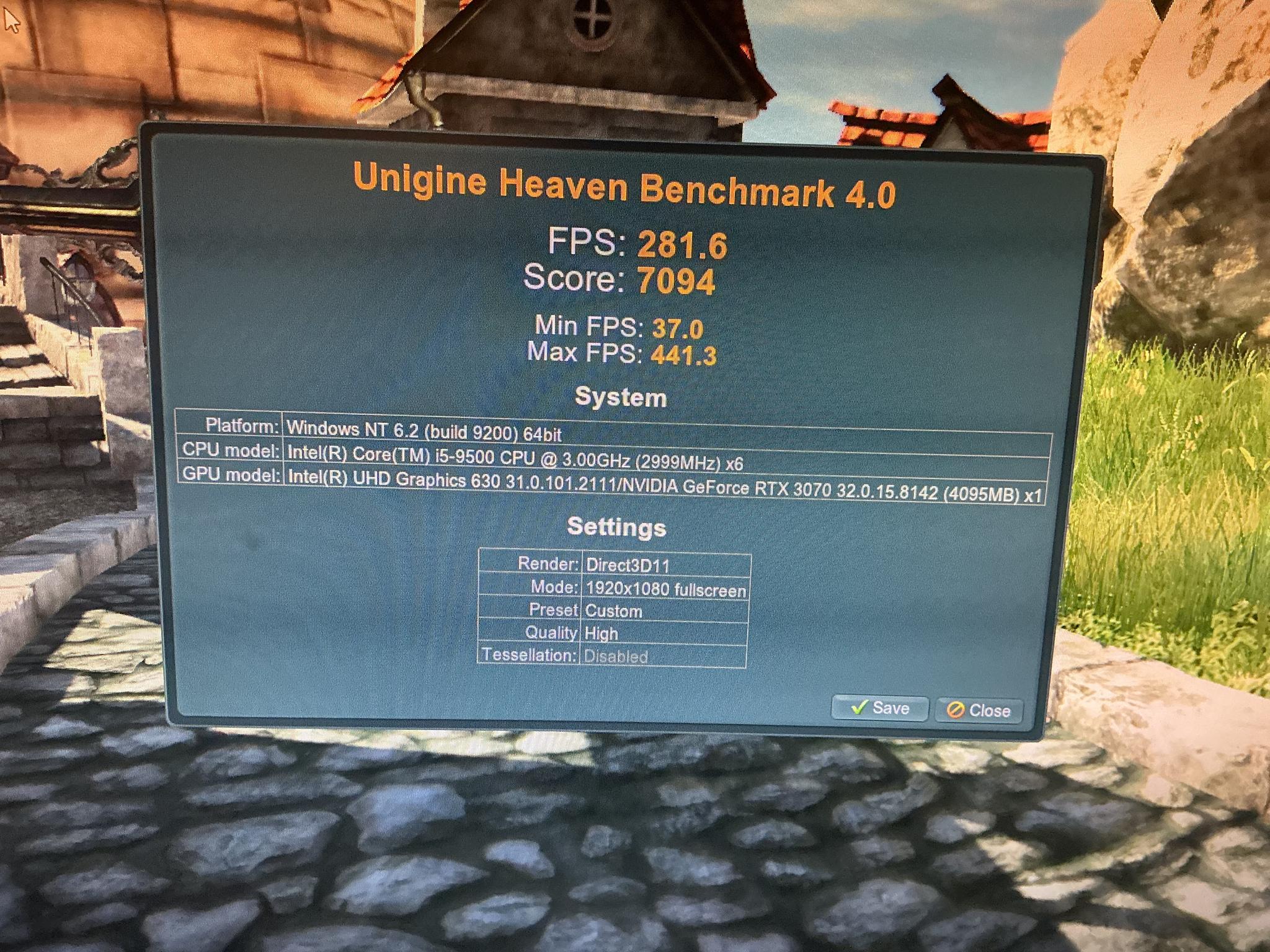 EVGA RTX 3070 FTW3 Ultra
