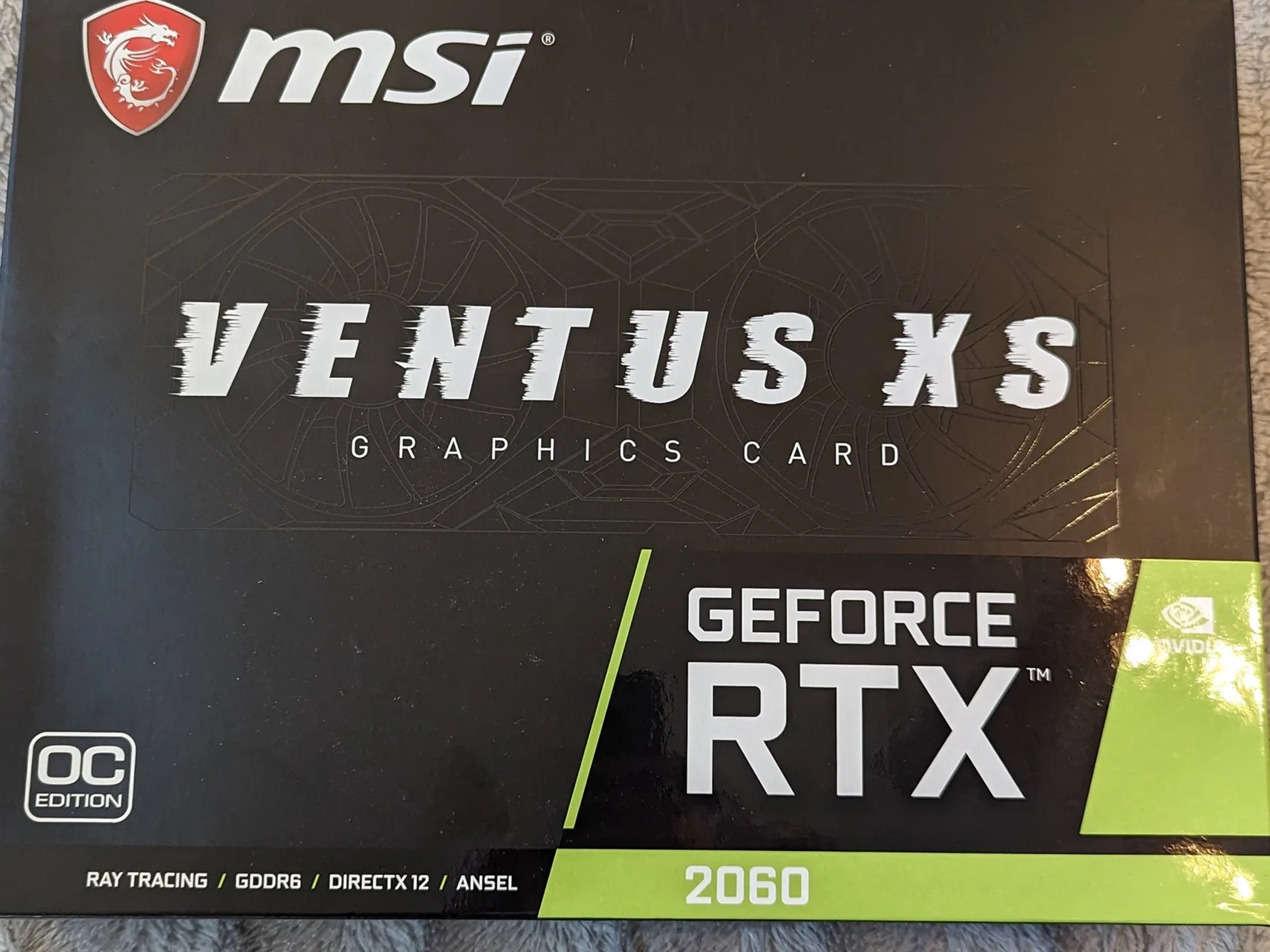 Like new MSI RTX 2060