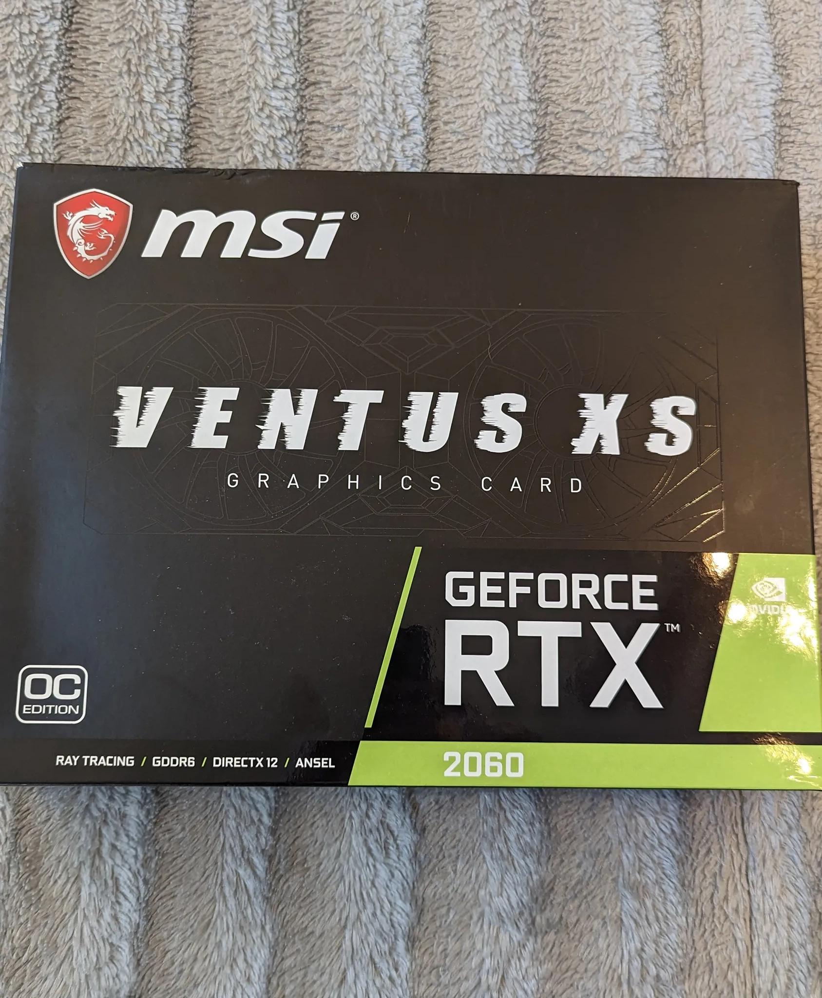 Like new MSI RTX 2060