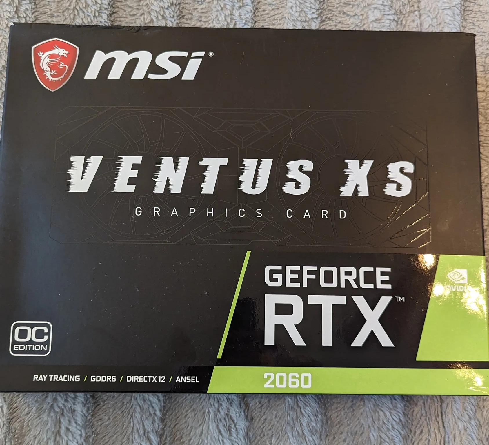 Like new MSI RTX 2060
