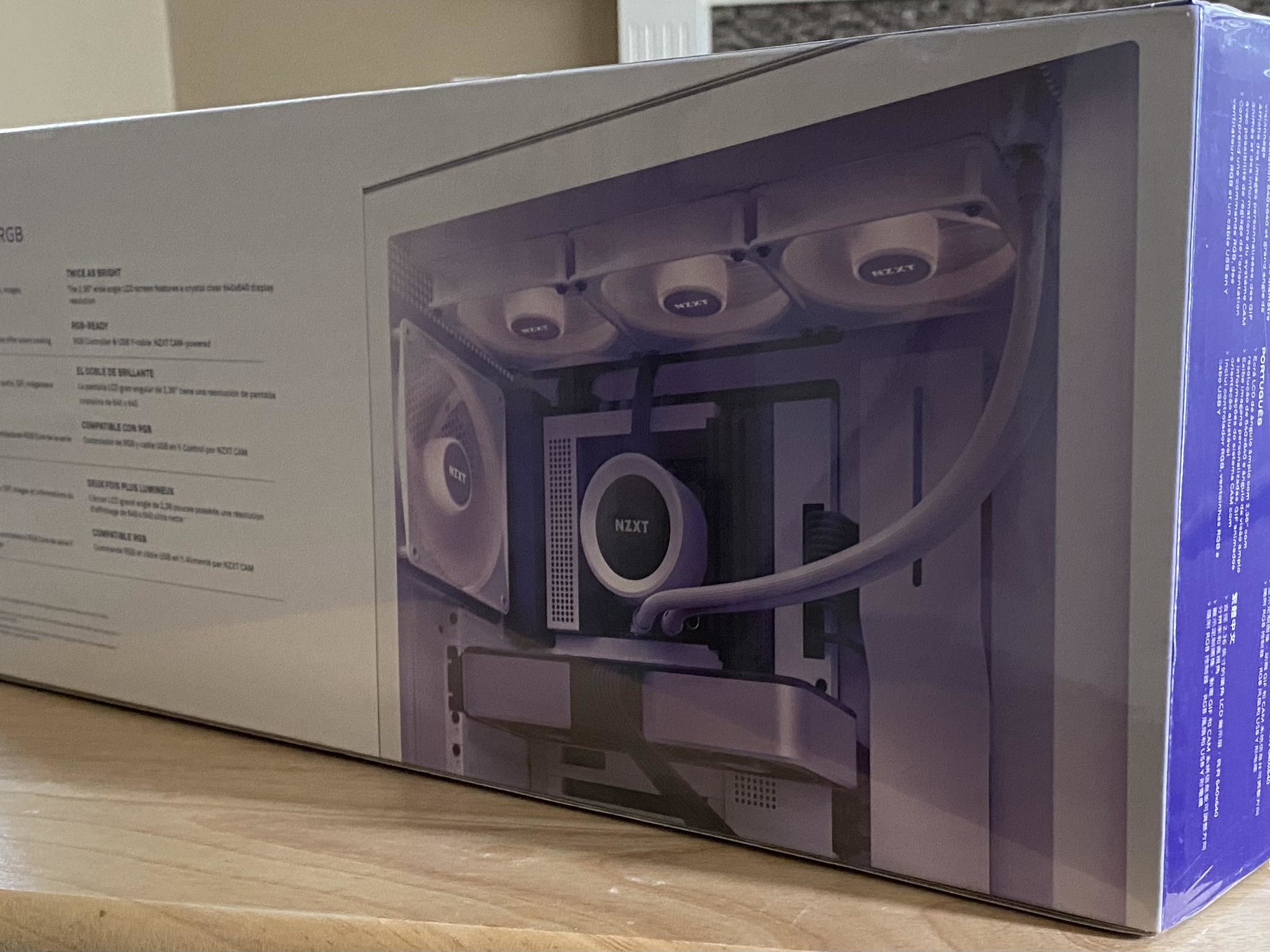 NZXT KRAKEN ELITE 360 RGB WHITE BRAND NEW