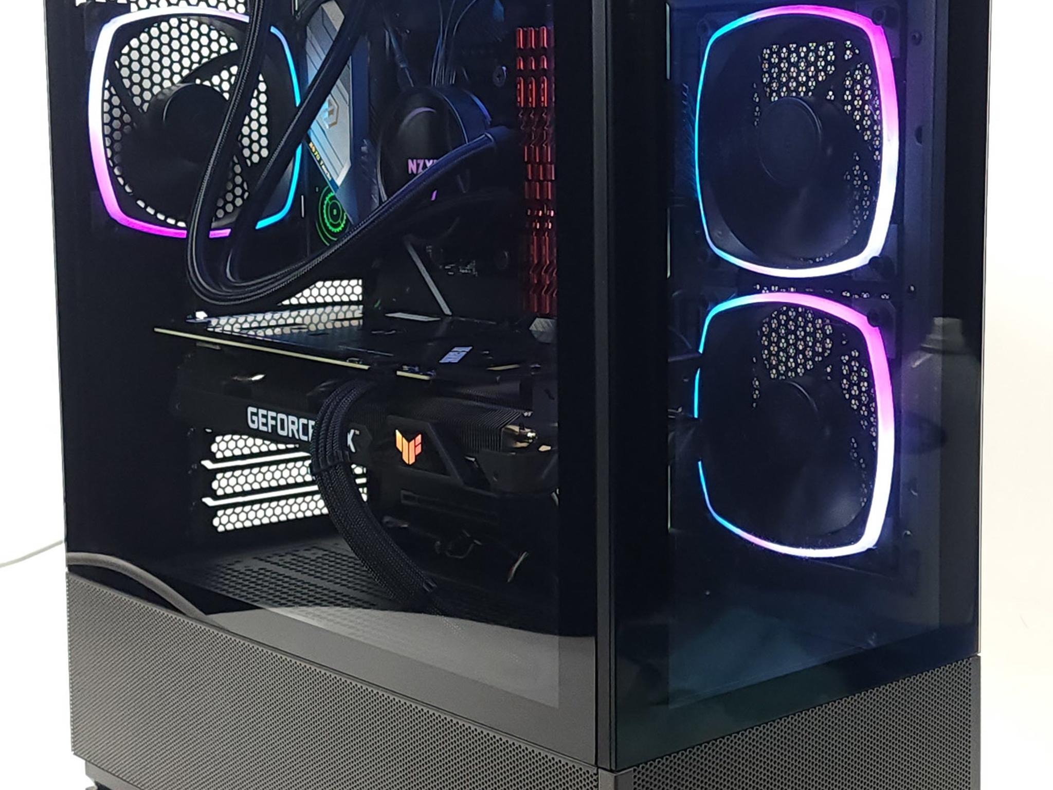 Gaming PC Ryzen 7 5700X3D 32GB RAM 1TB SSD RTX 3060 Ti 8GB Windows 11 Computer