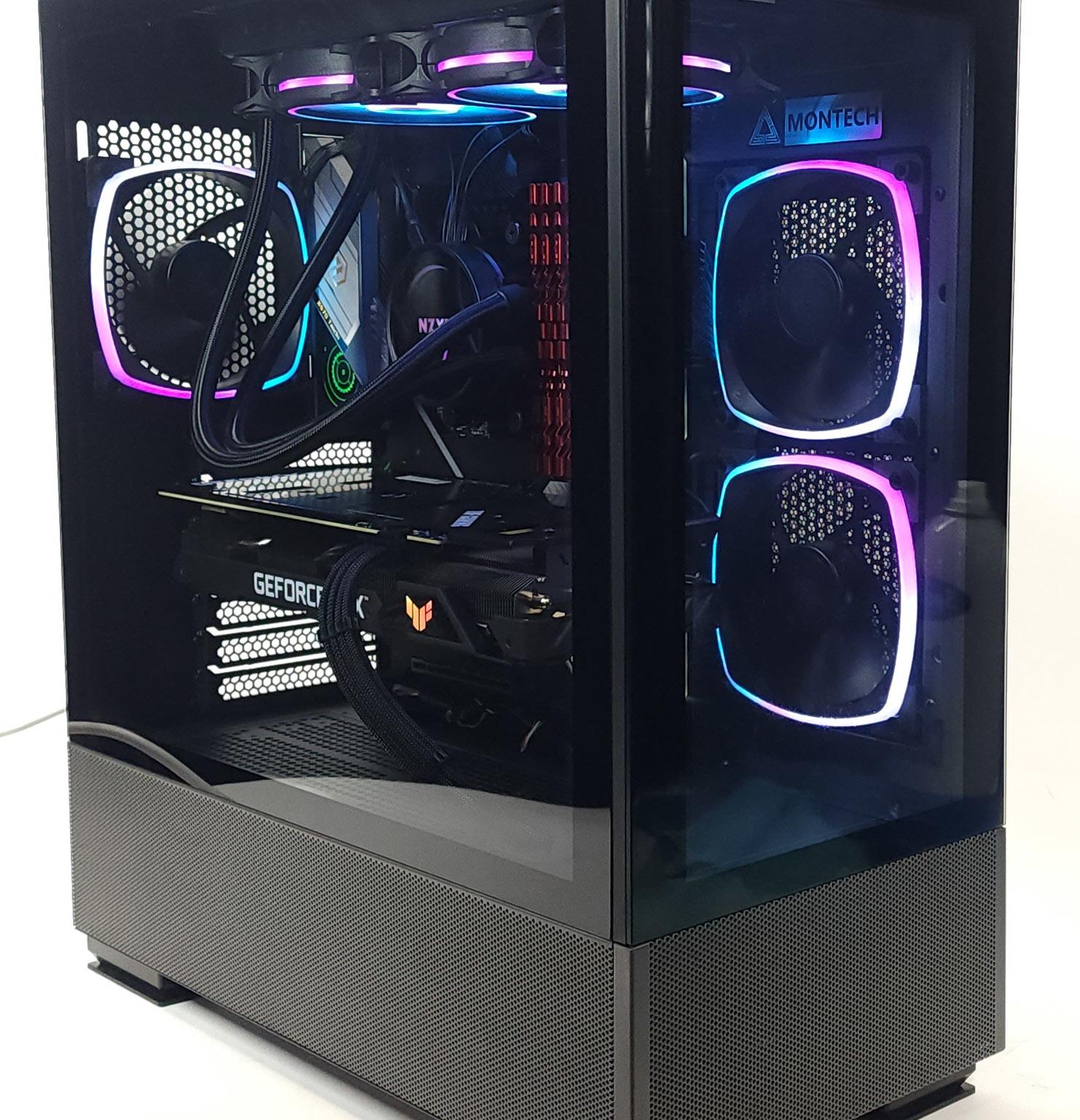 Gaming PC Ryzen 7 5700X3D 32GB RAM 1TB SSD RTX 3060 Ti 8GB Windows 11 Computer