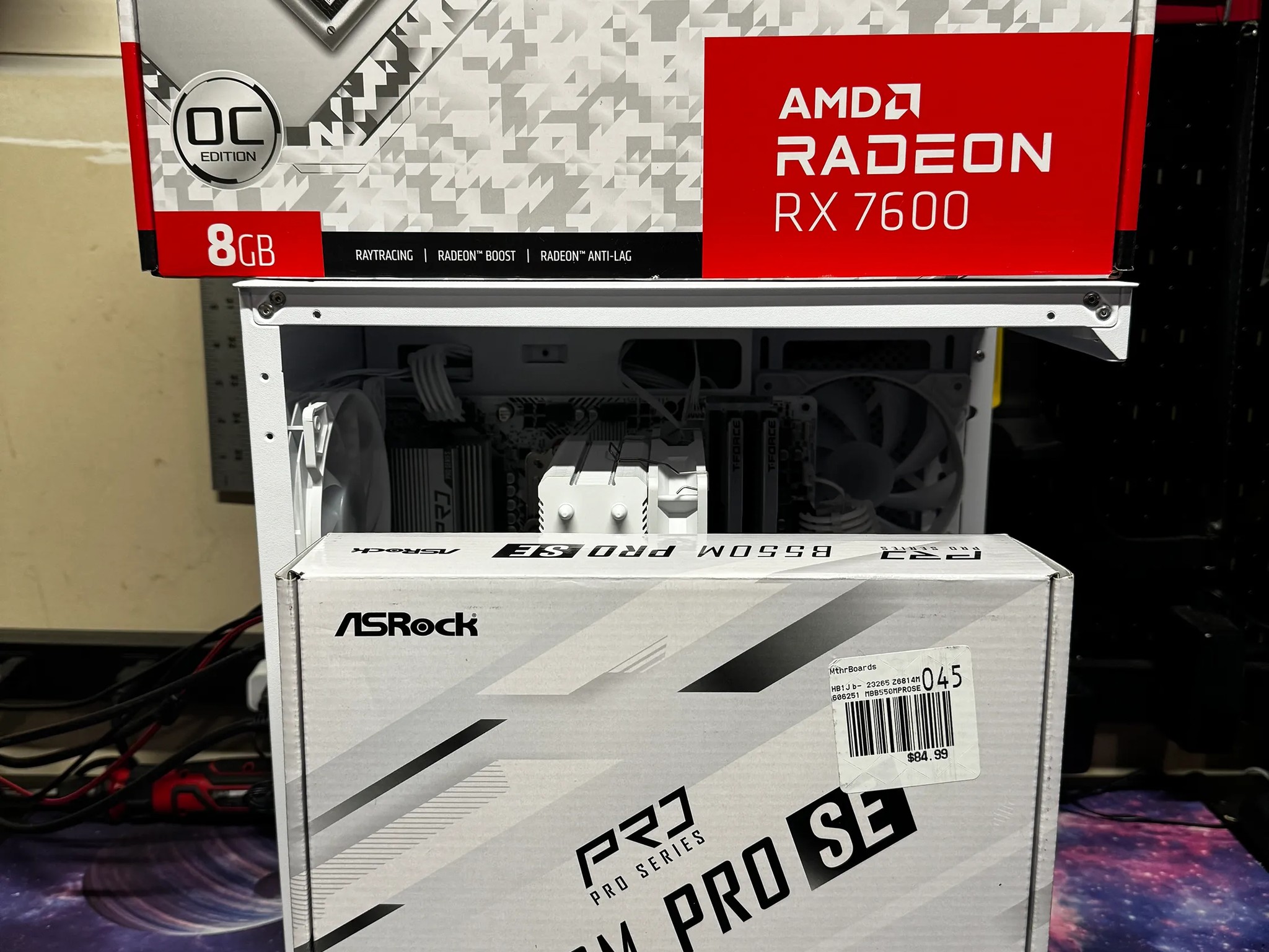 [Prometheus] || Ryzen 5 5600X + Radeon RX 7600 8GB w/ 1TB M.2 NVMe Storage & 16GB of DDR4 RAM