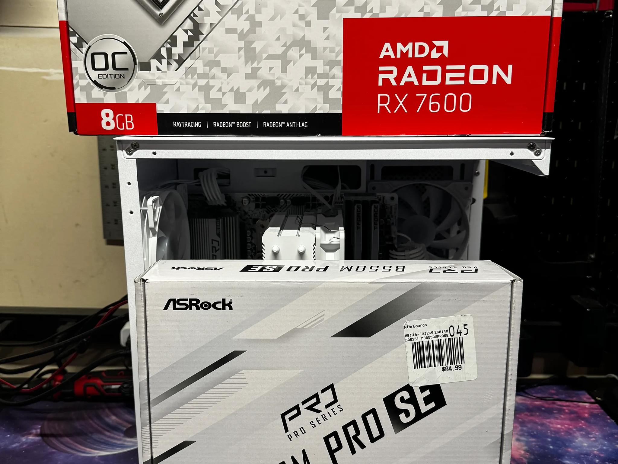 [Prometheus] || Ryzen 5 5600X + Radeon RX 7600 8GB w/ 1TB M.2 NVMe Storage & 16GB of DDR4 RAM