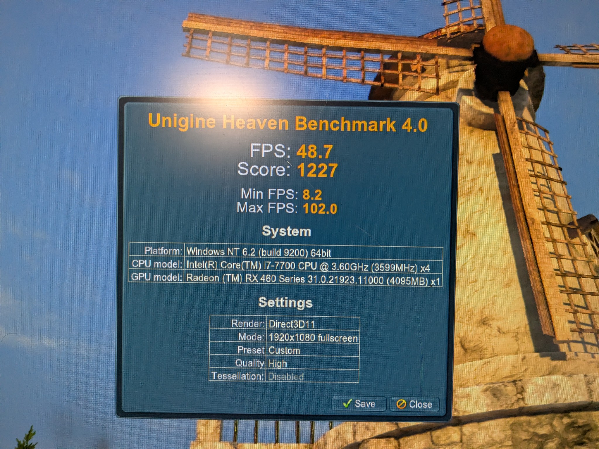 110 FPS Fortnite | 180 Day Warranty | i7-7700, 16GB RAM, 480GB SSD, RX 460 4GB, Win11