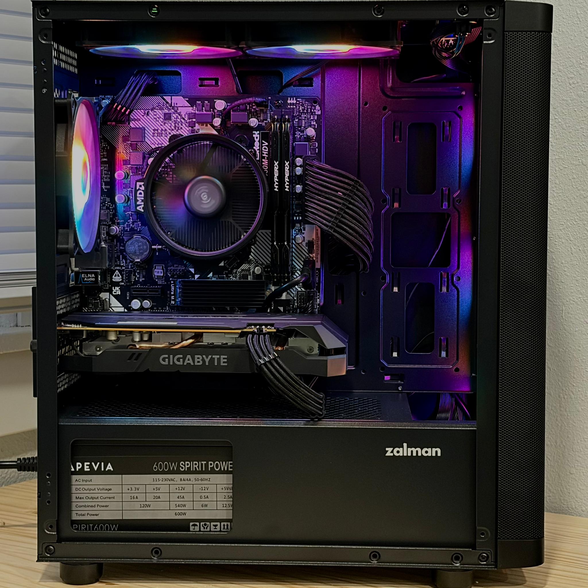 GeForce RTX 2060 Custom Gaming PC - Ryzen 5 2600, 16GB RAM